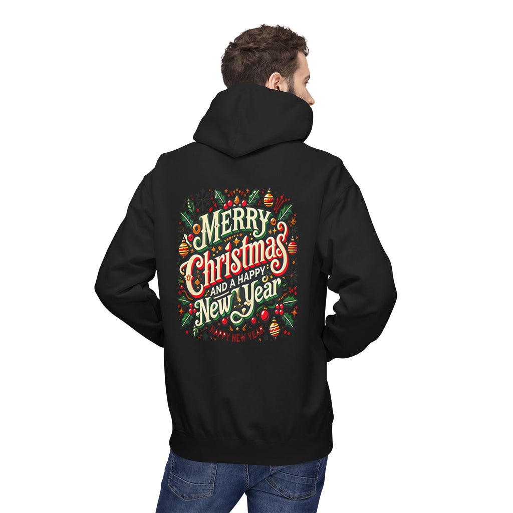 Unisex Midweight Softstyle Fleece Hoodie -  Christmas Holiday Cheer