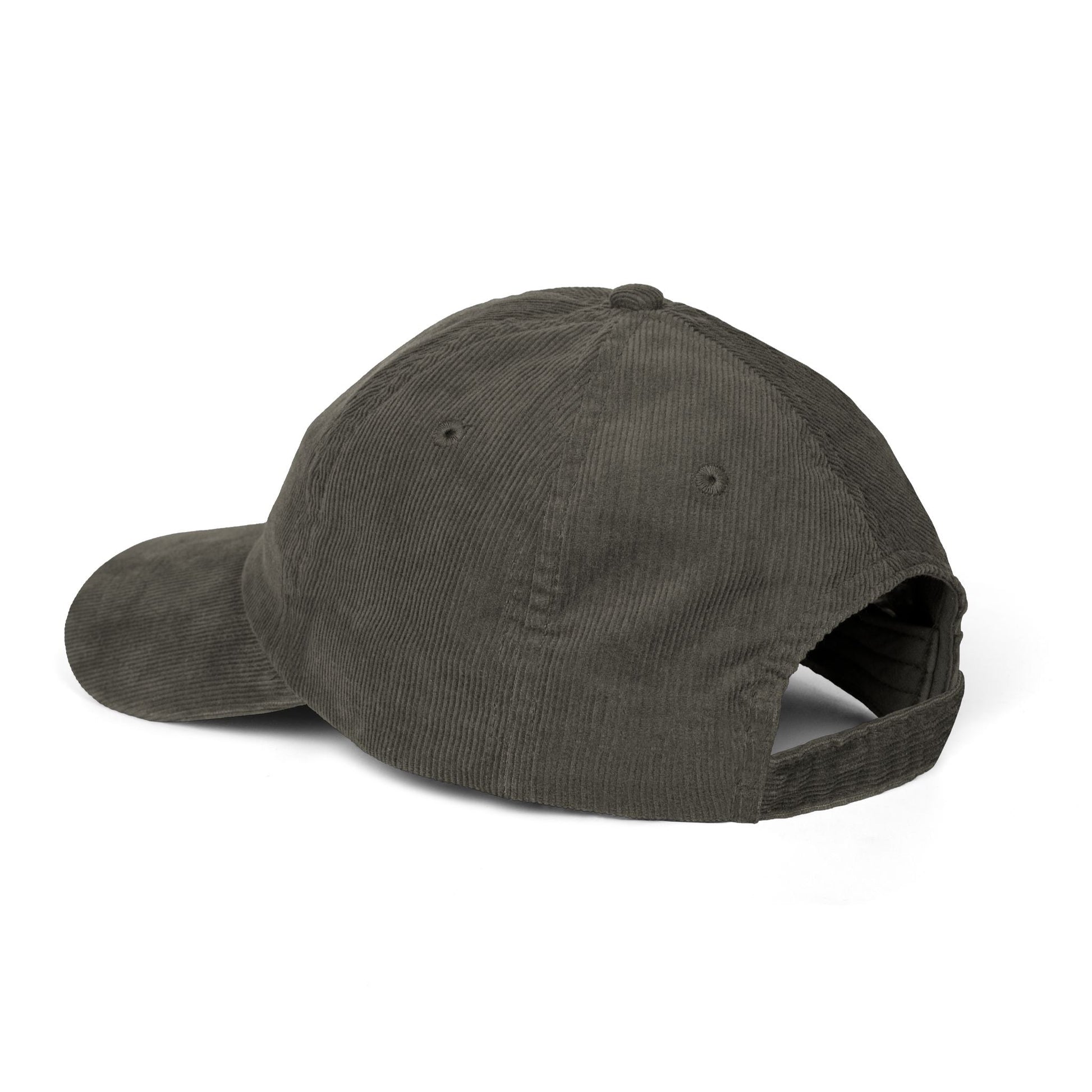 Vintage Corduroy Cap with Embroidery - Stylish Retro Hat for Every Occasion