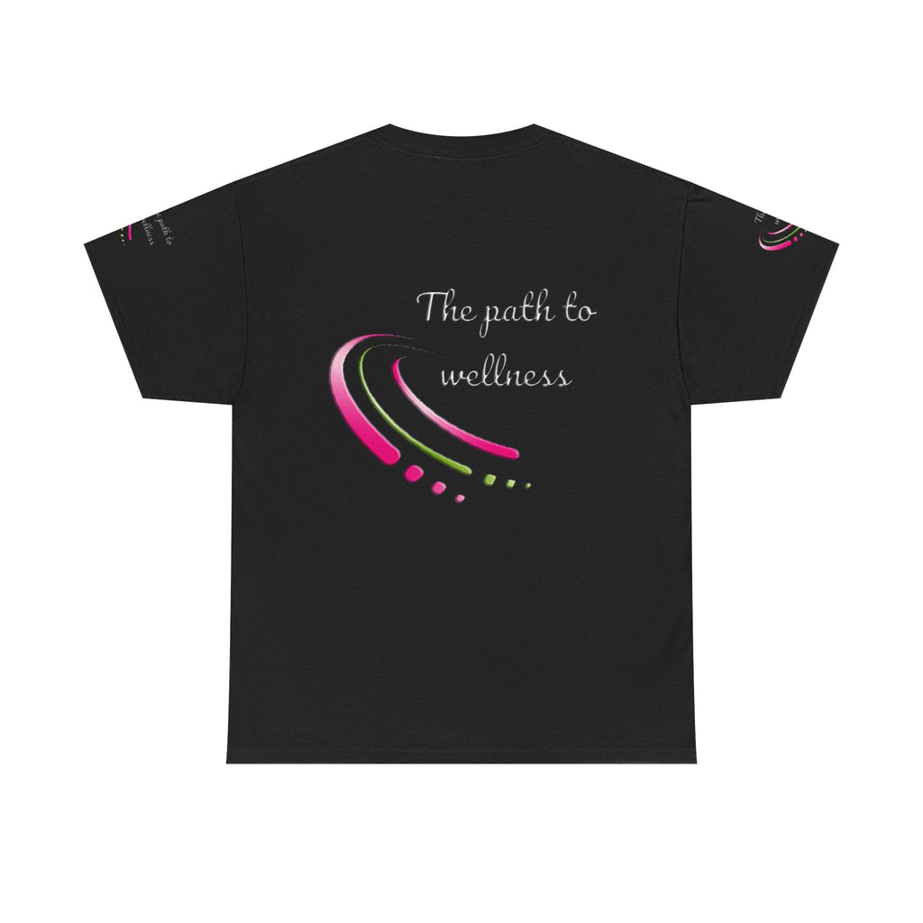 Unisex Welllness Heavy Cotton T-shirt - The Path To Wellness  Everyday