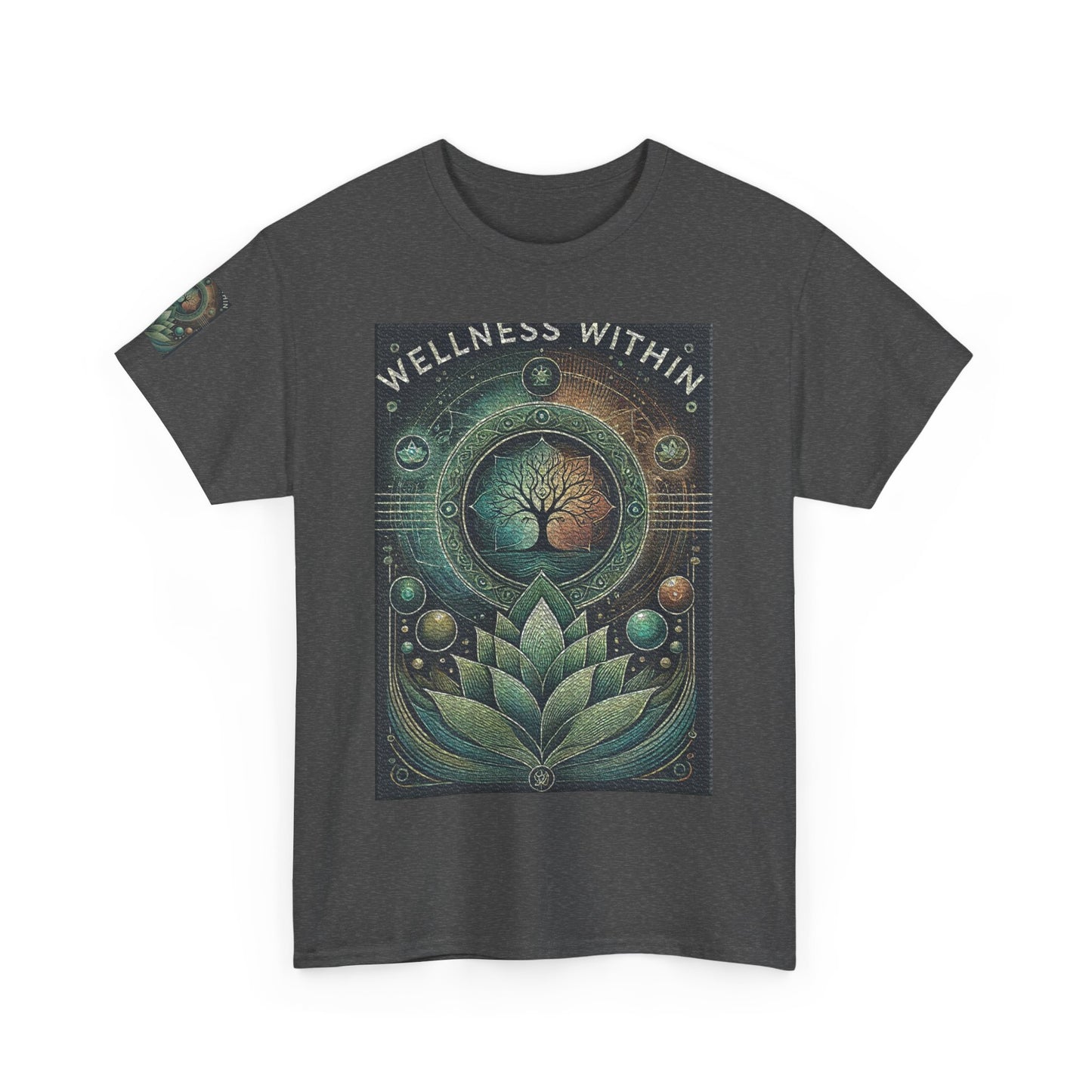 Unisex Heavy Cotton Tee " Wellness Within"