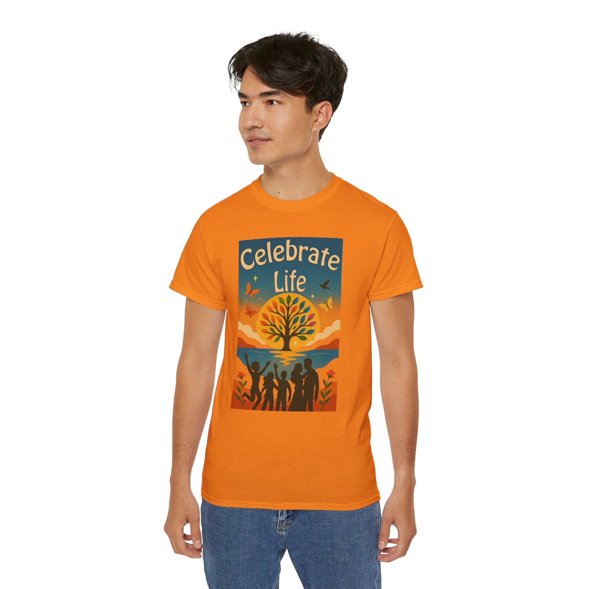 Celebrate Life Unisex Ultra Cotton T-shirt | Nature Lover Shirt