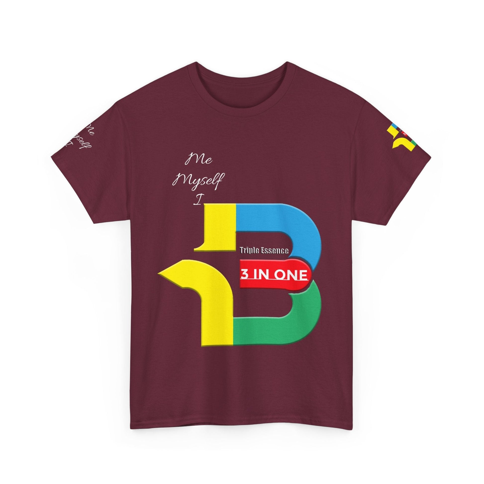 Unisex Heavy Cotton t-shirt 3 in one t-shirt for Comfort & Durability.