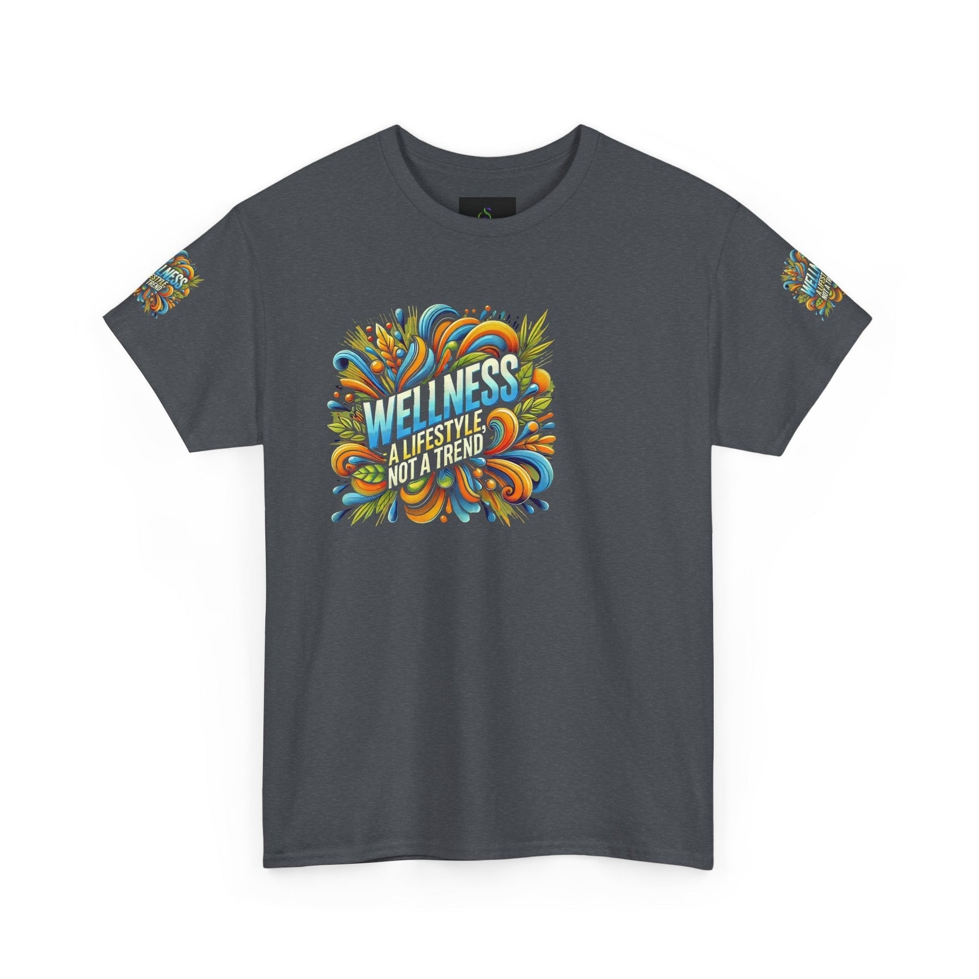 Unisex Heavy Cotton T-shirt - Wellness Is A Lifestyle Not A Trend
