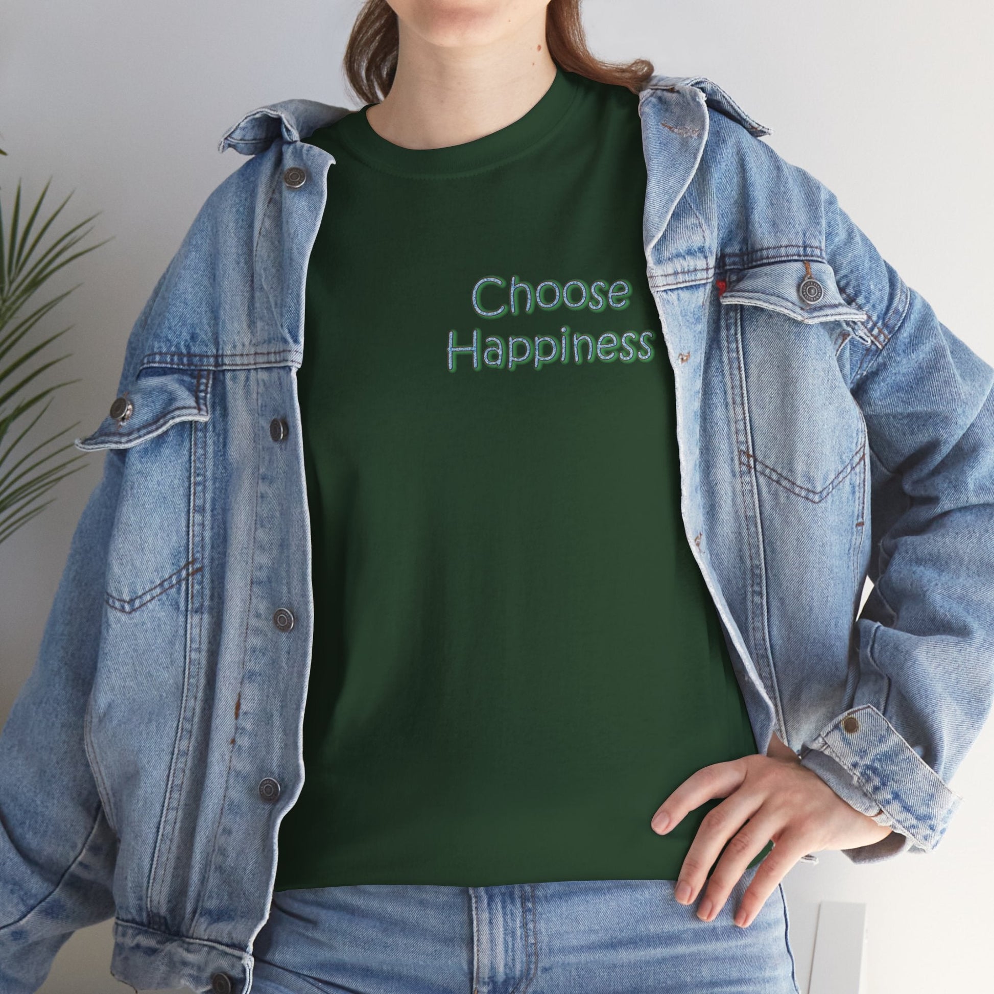 Unisex Heavy Cotton T-shirt - Radiate Positivity Its Free