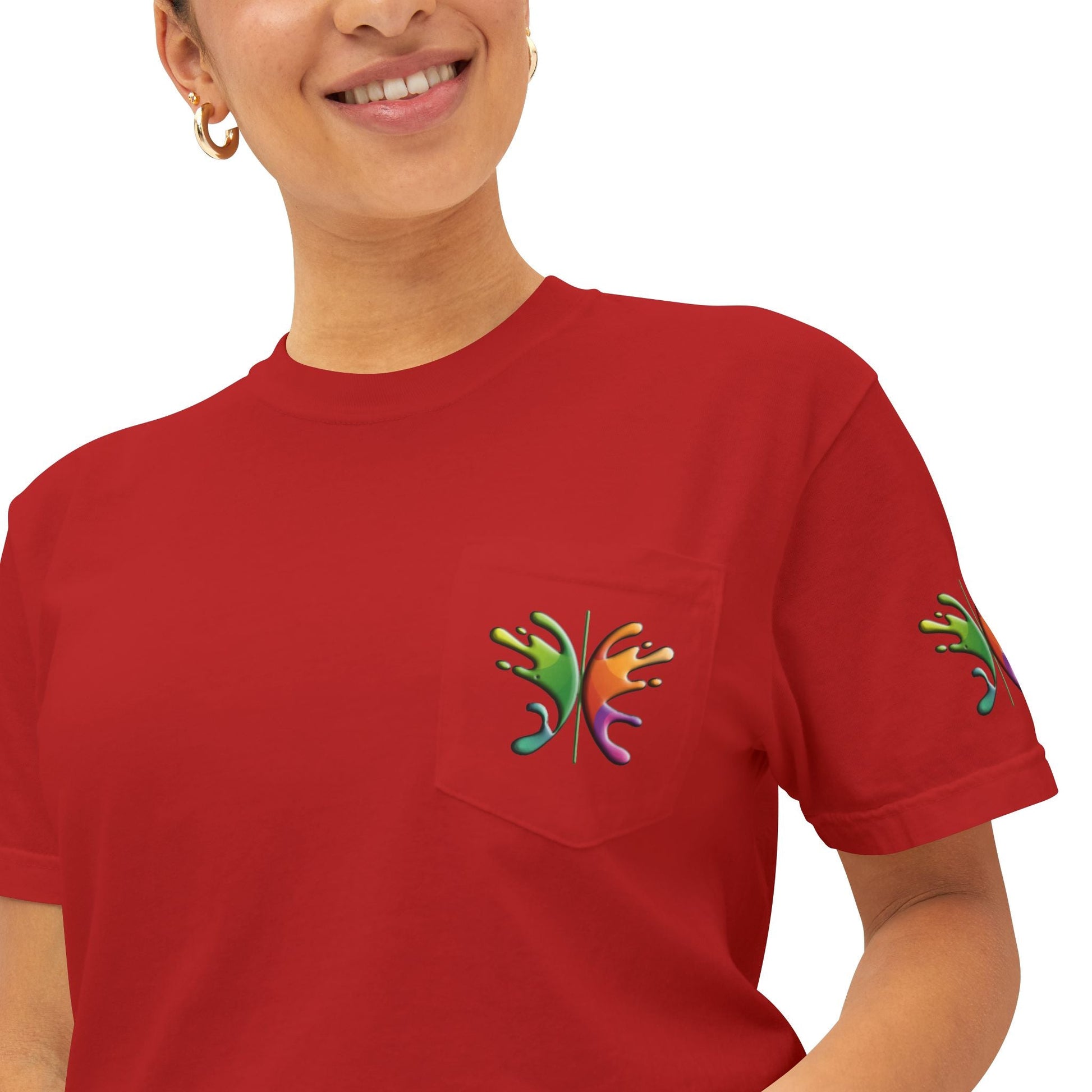 Unisex Garment-Dyed - Pocket T-Shirt Rebound Made for Everyday Comfort