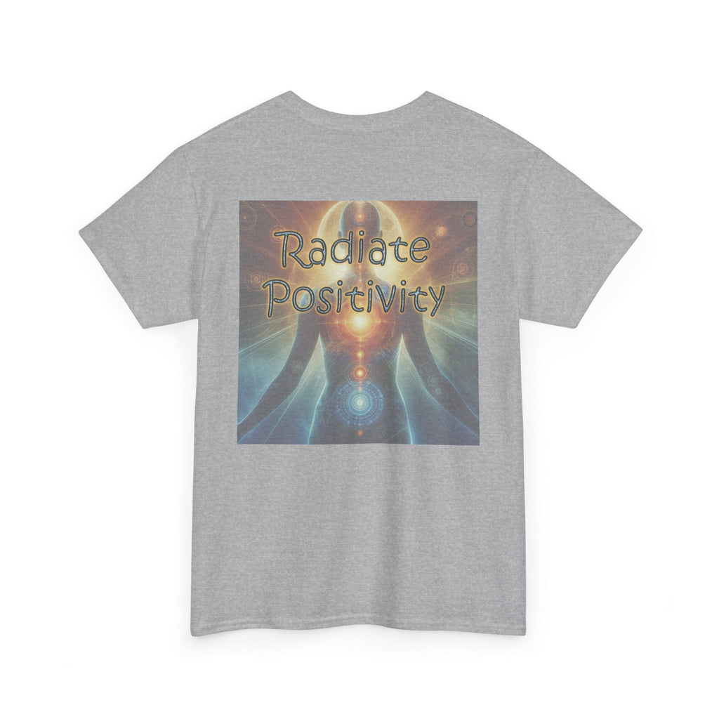 Unisex Heavy Cotton T-shirt - Radiate Positivity Its Free