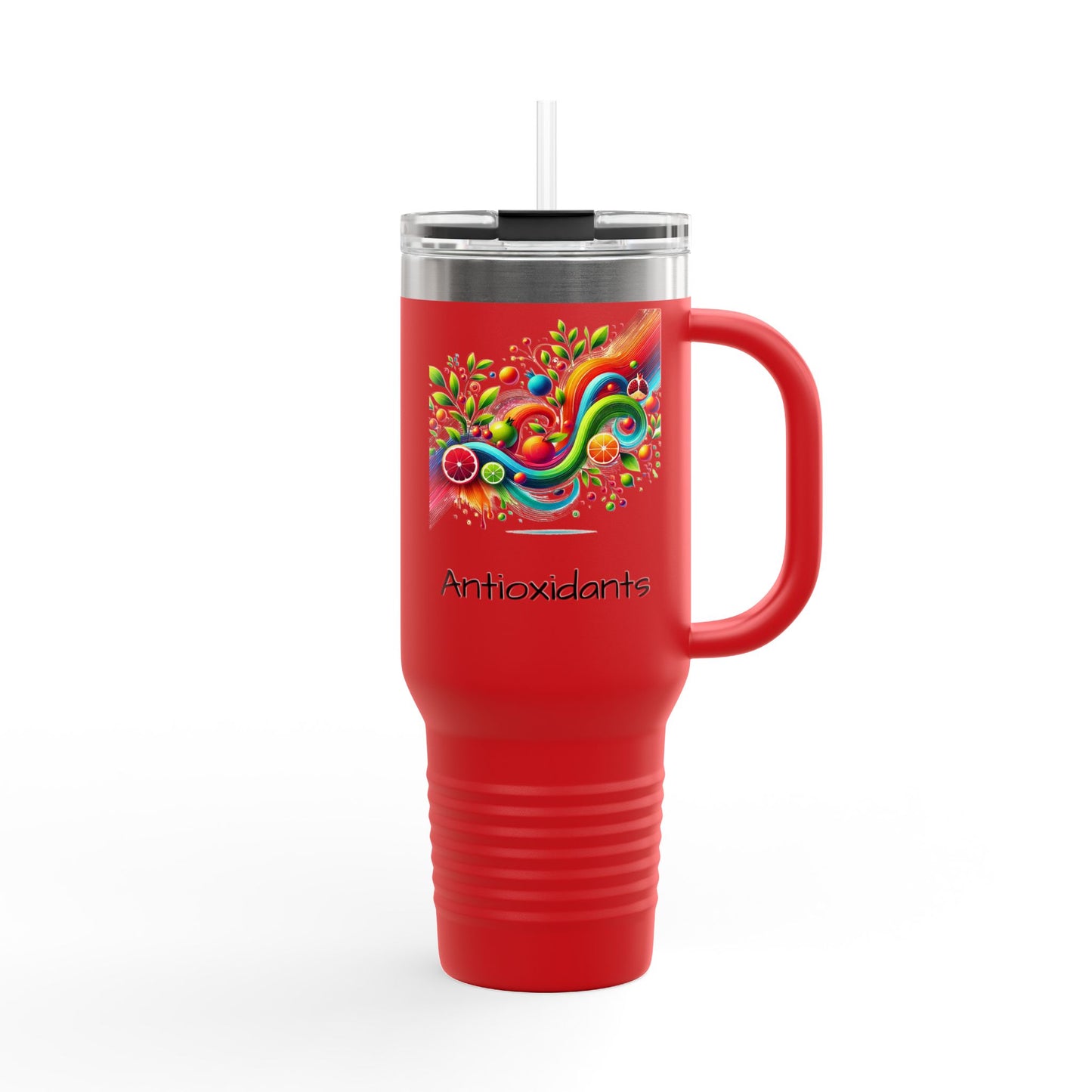 Insulated Travel Mug, 40oz"Antioxidants"