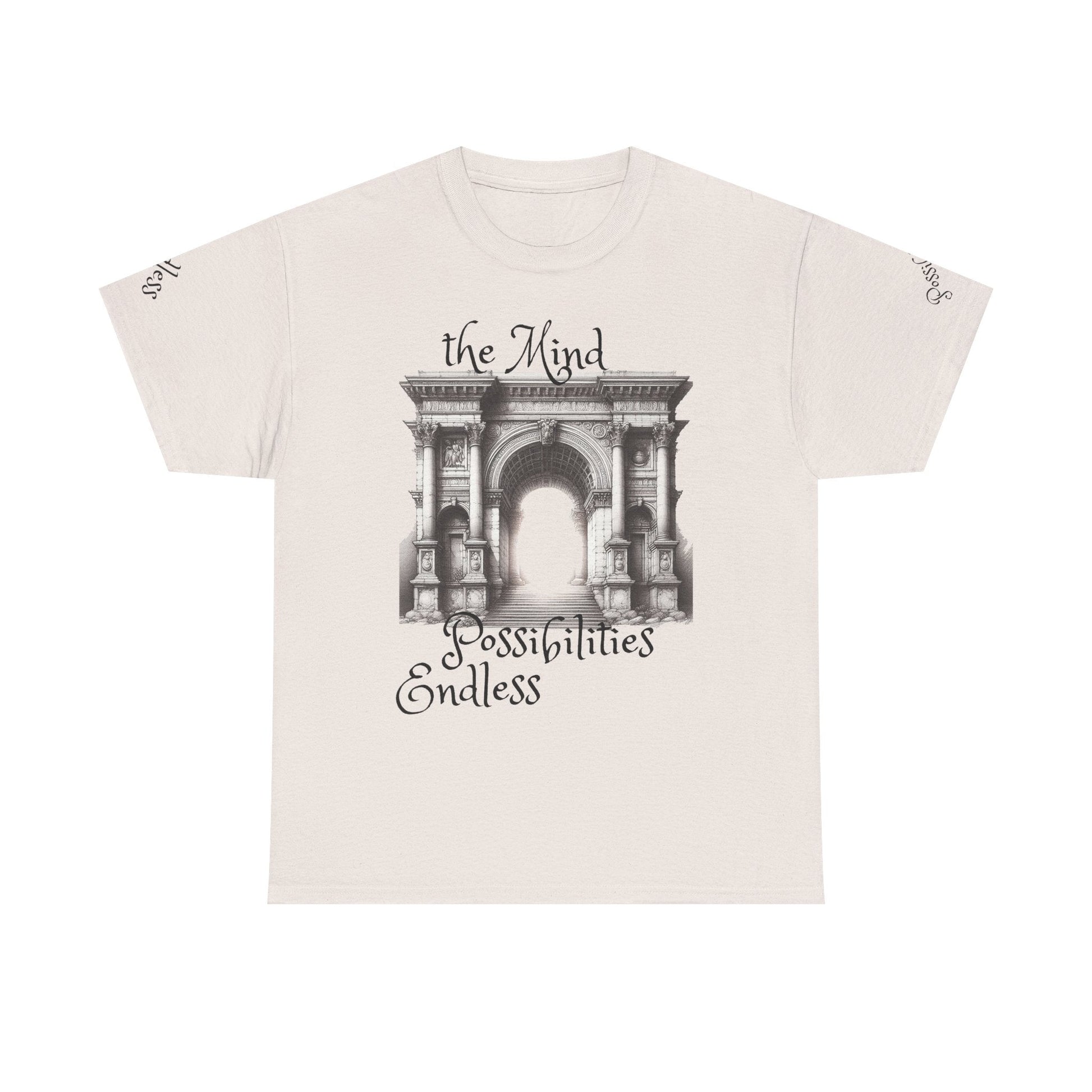 Unisex Heavy Cotton T-shirt - The Mind - Endless Possibilities Endless