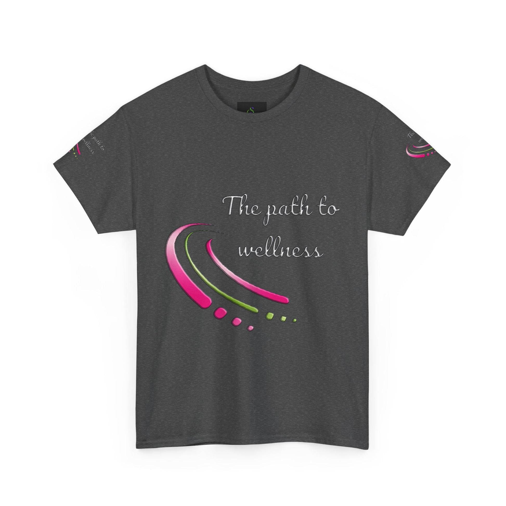 Unisex Welllness Heavy Cotton T-shirt - The Path To Wellness  Everyday