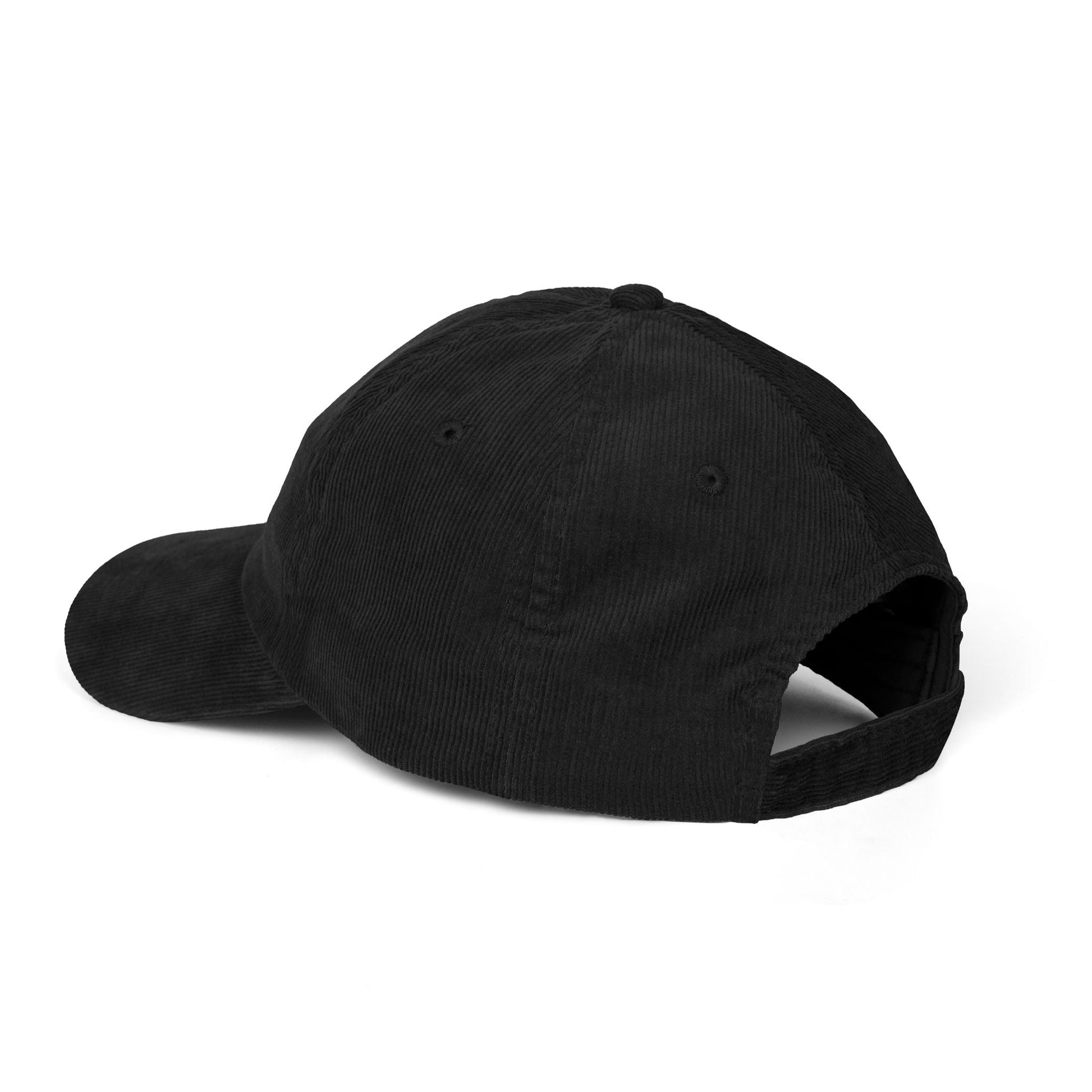 Vintage Corduroy Cap with I AM Embroidery | Trendy Bohemian Hat