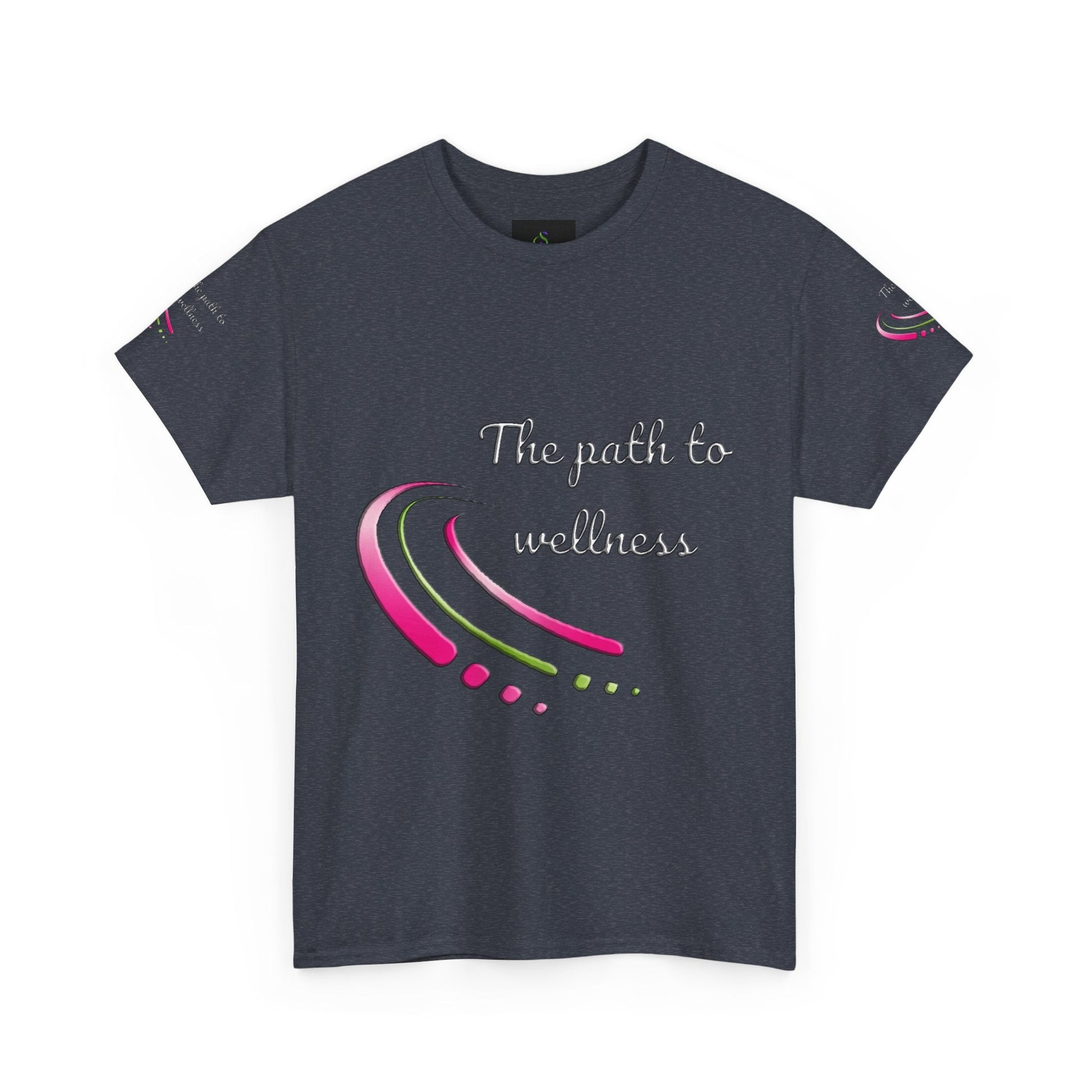 Unisex Welllness Heavy Cotton T-shirt - The Path To Wellness  Everyday