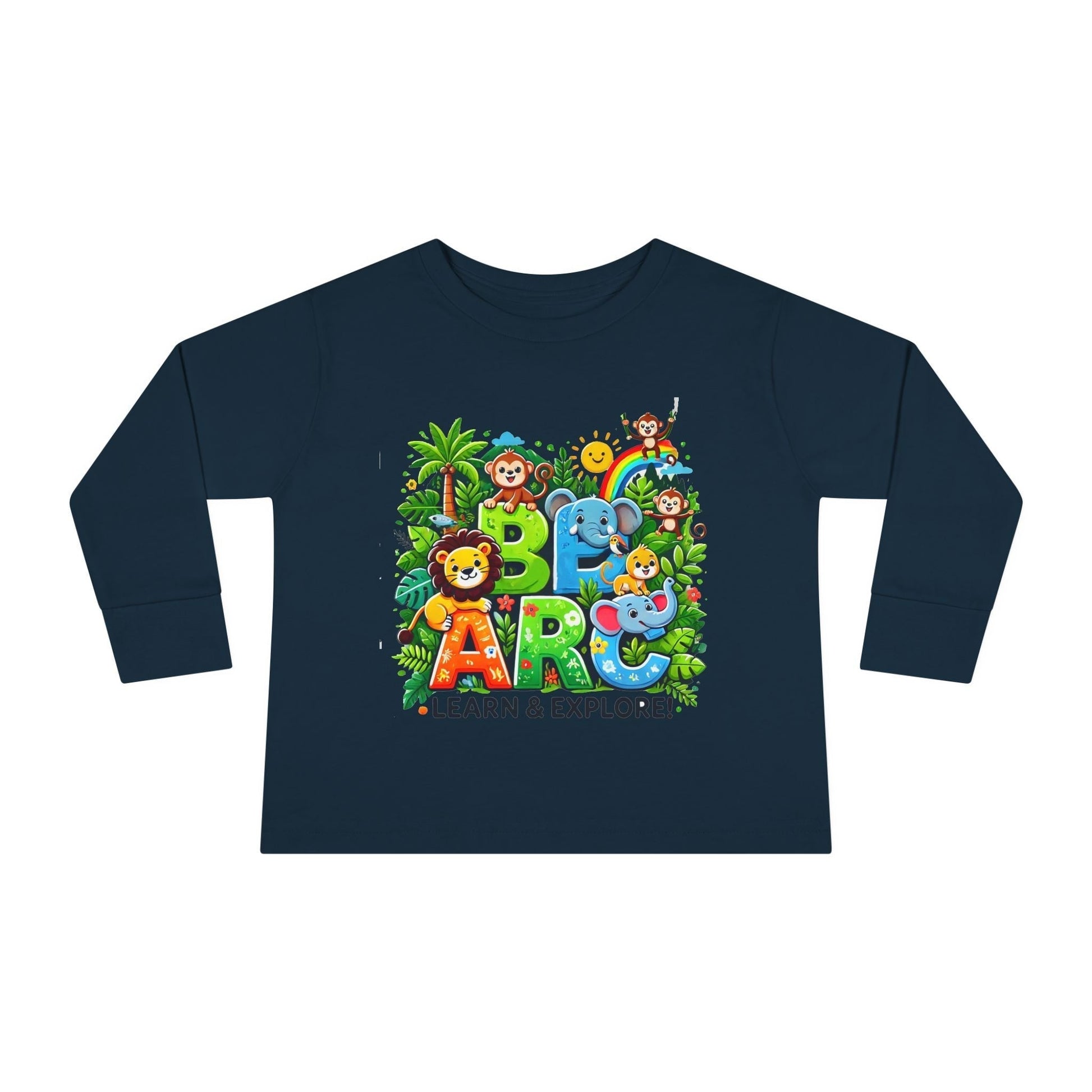Toddler Long Sleeve T-shirt - Learn and Explore