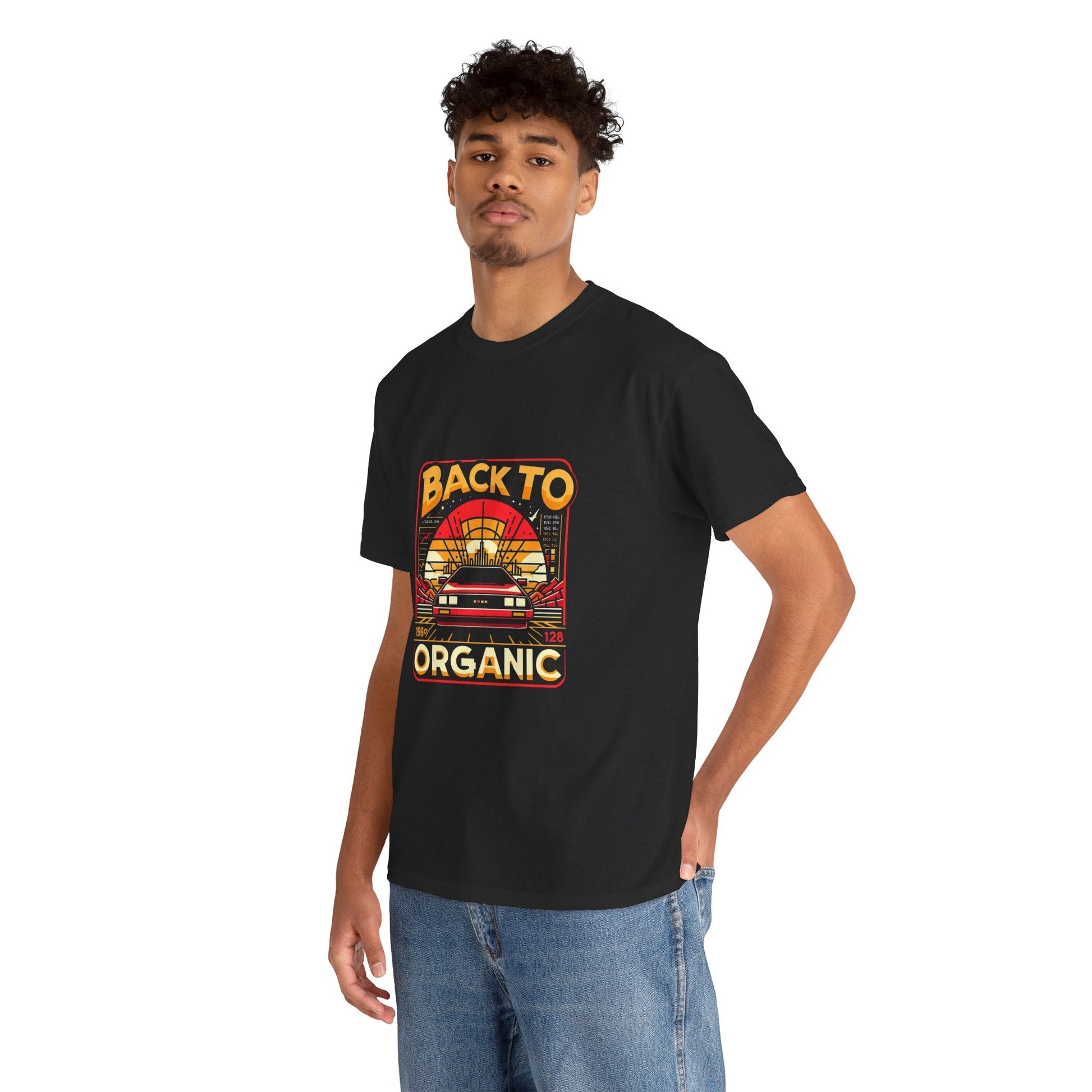 Unisex Heavy Cotton T-shirt - Classic Comfort, Style Back to Organic