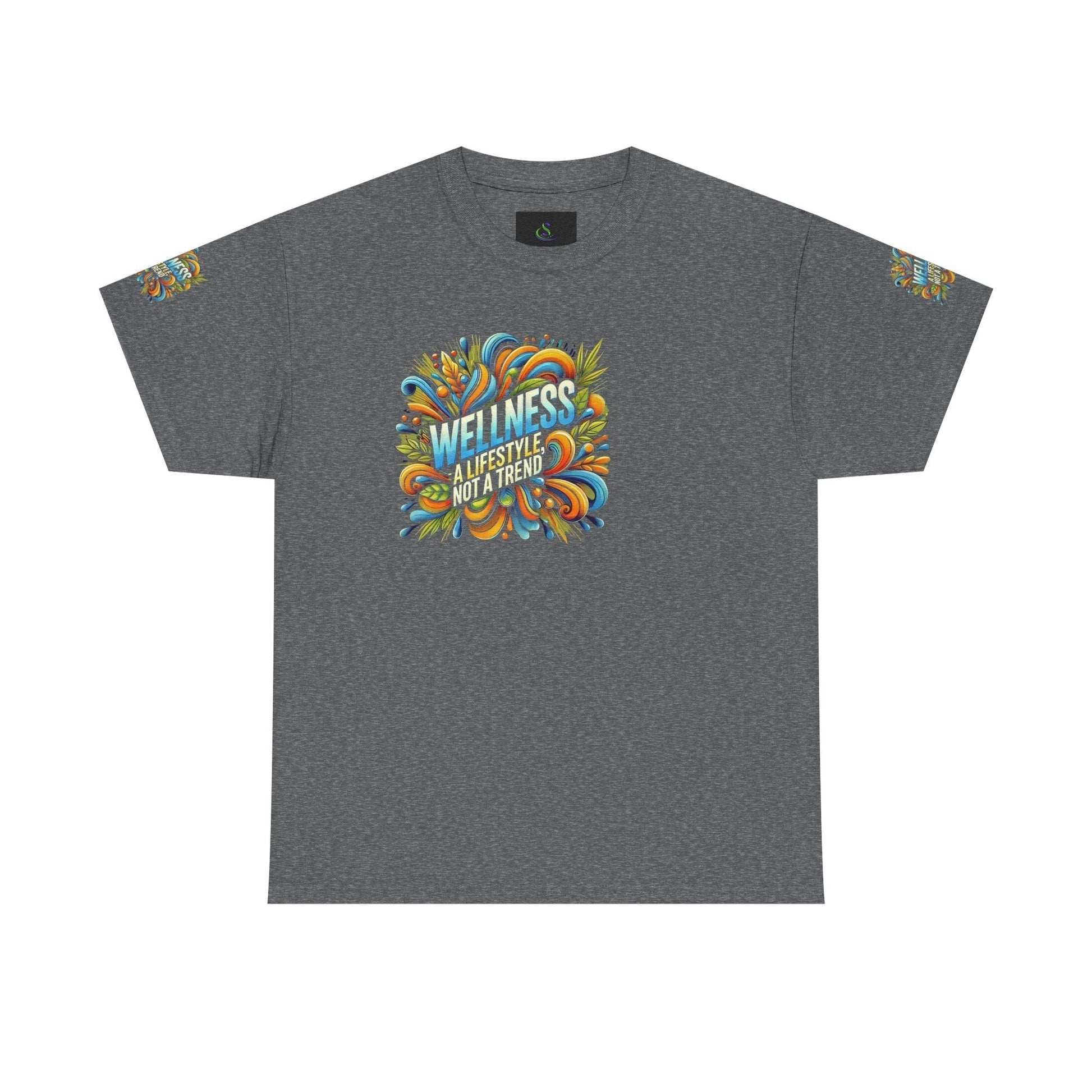 Unisex Heavy Cotton T-shirt - Wellness Is A Lifestyle Not A Trend