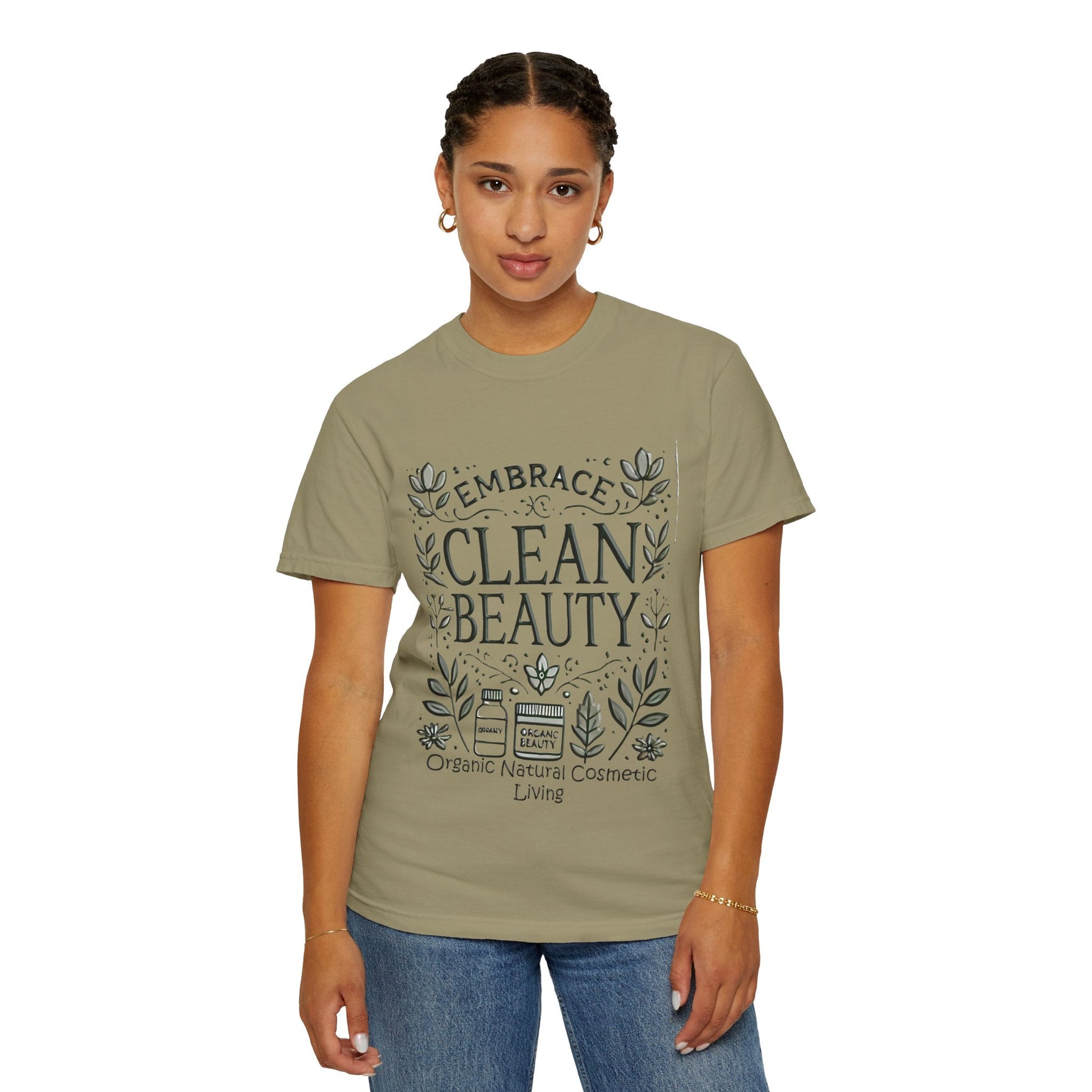 Clean Beauty Unisex t-shirt - Organic Natural Cosmetic Living Tee