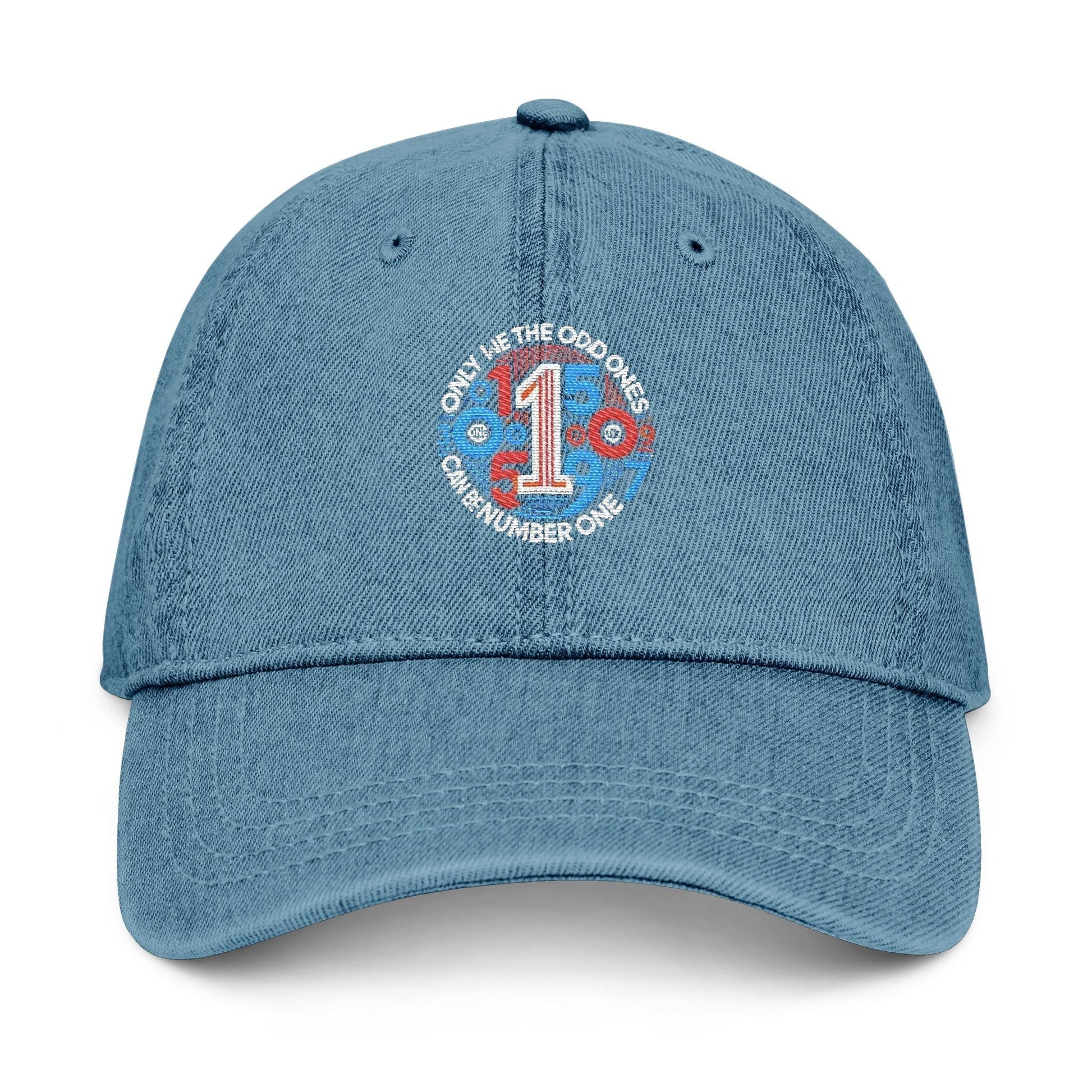 Unique Embroidered Denim Hat Only We The Odd Ones