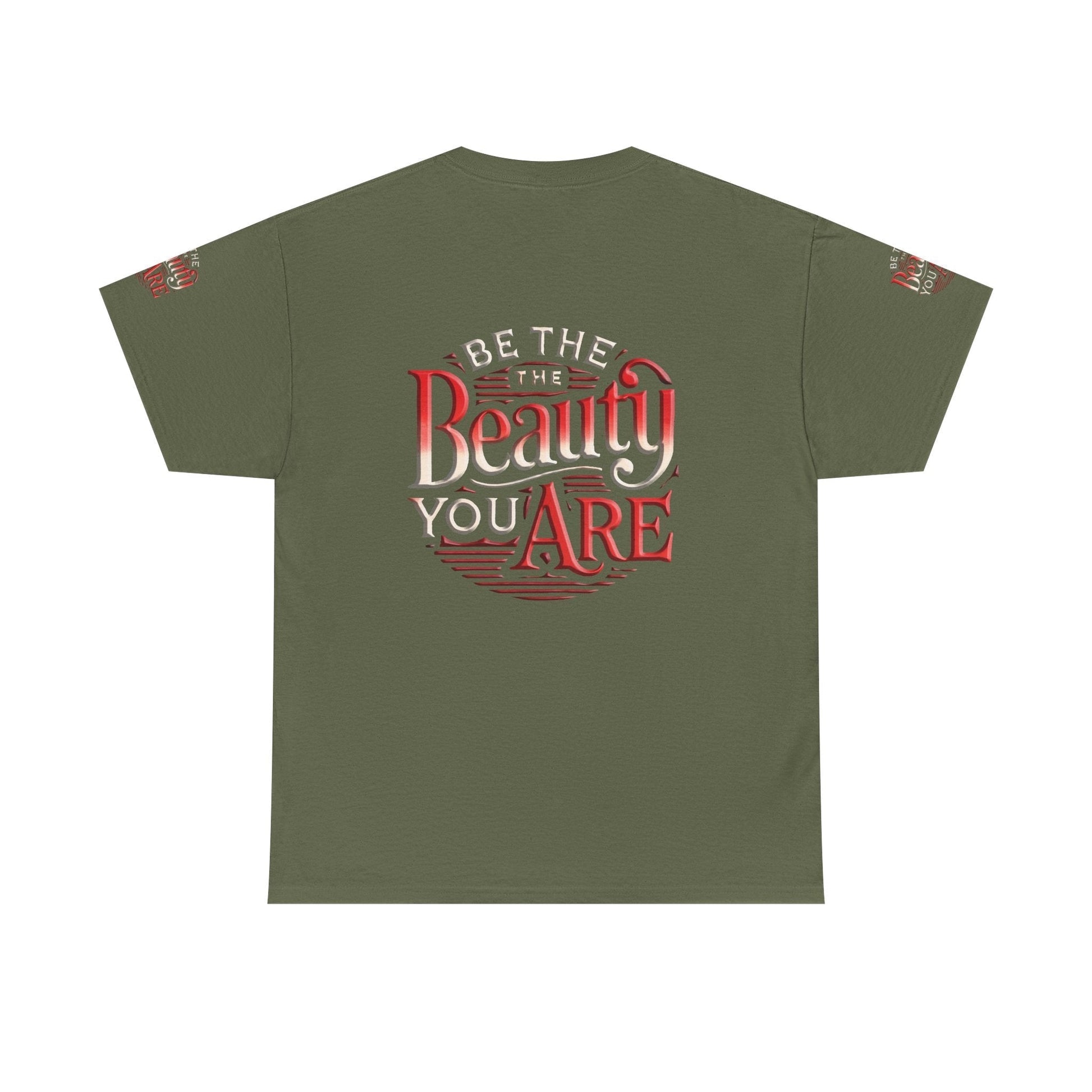Unisex Heavy Cotton T-shirt - Be the Beauty You Are  Classic & Comfy