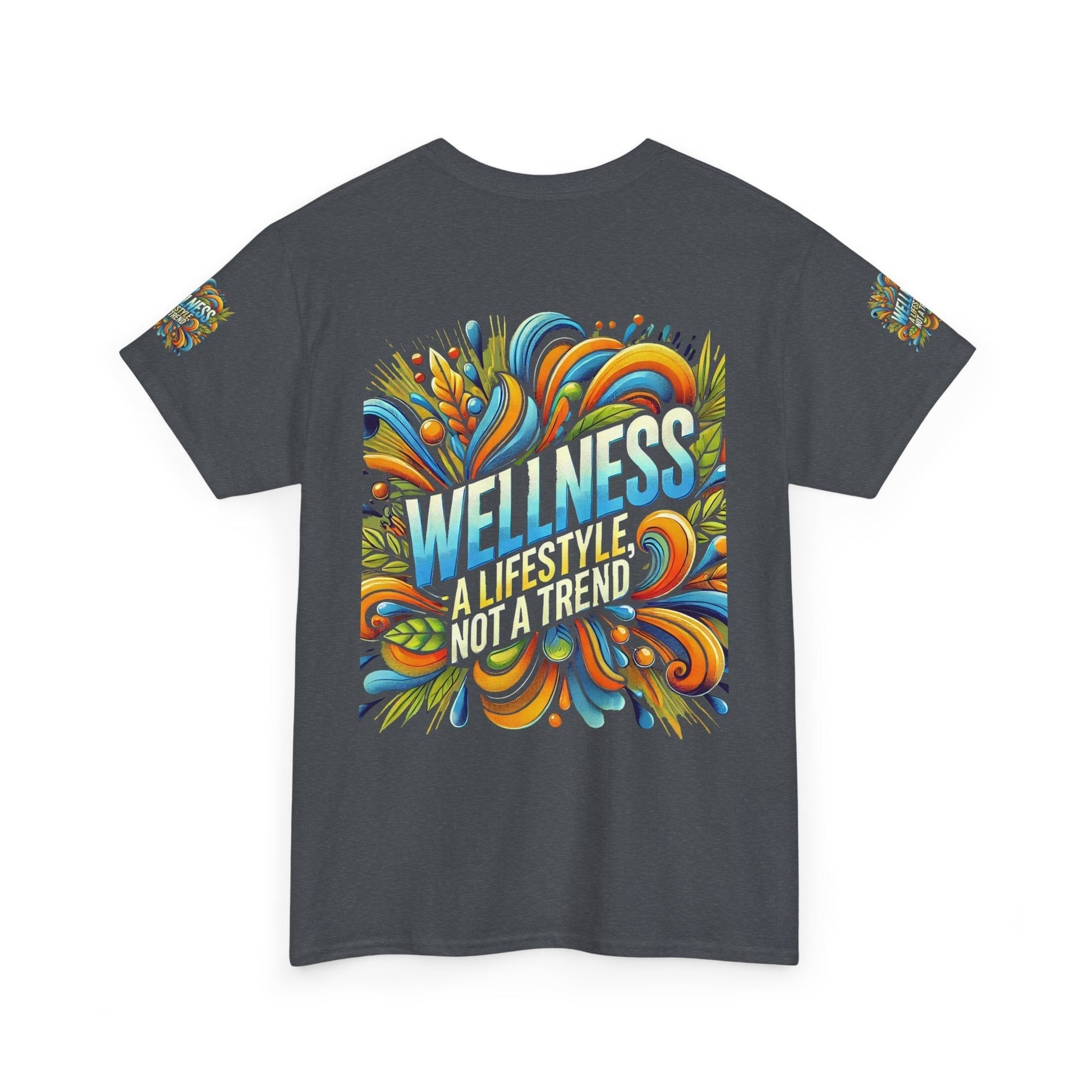 Unisex Heavy Cotton T-shirt - Wellness Is A Lifestyle Not A Trend