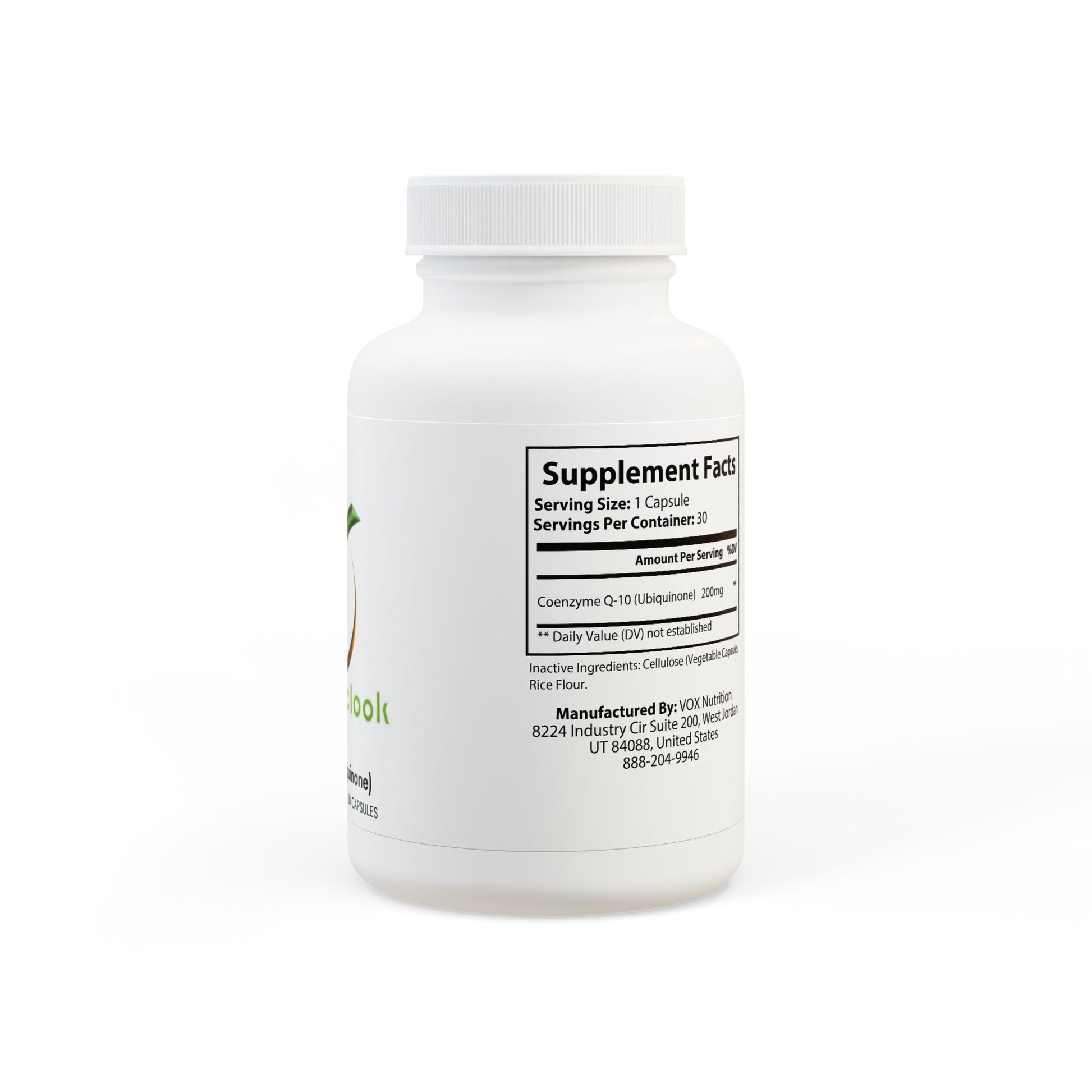 CoQ10 Ubiquinone Supplement – Antioxidant & Heart Health Support