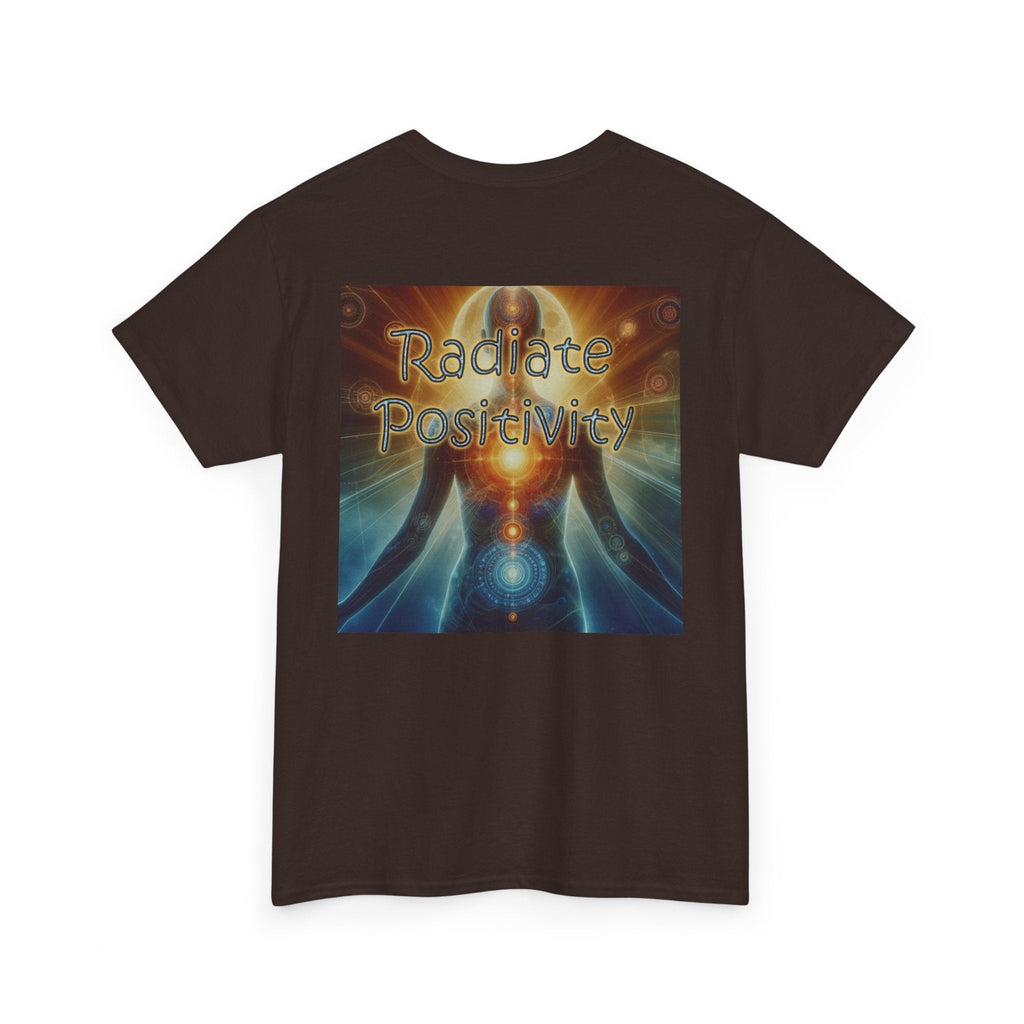 Unisex Heavy Cotton T-shirt - Radiate Positivity Its Free