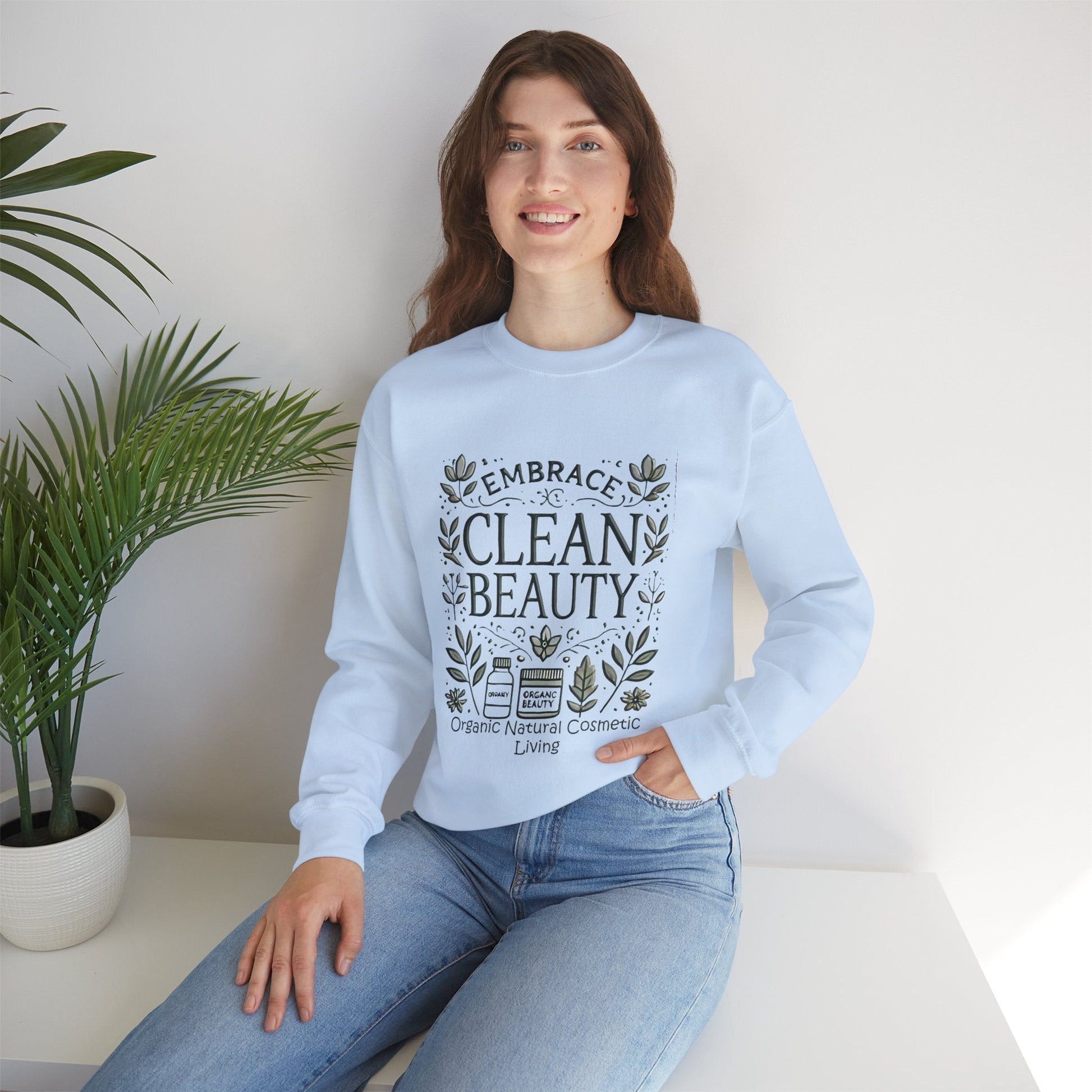 Unisex Heavy Blend - Crewneck Sweatshirt Feel Warm & Cozy