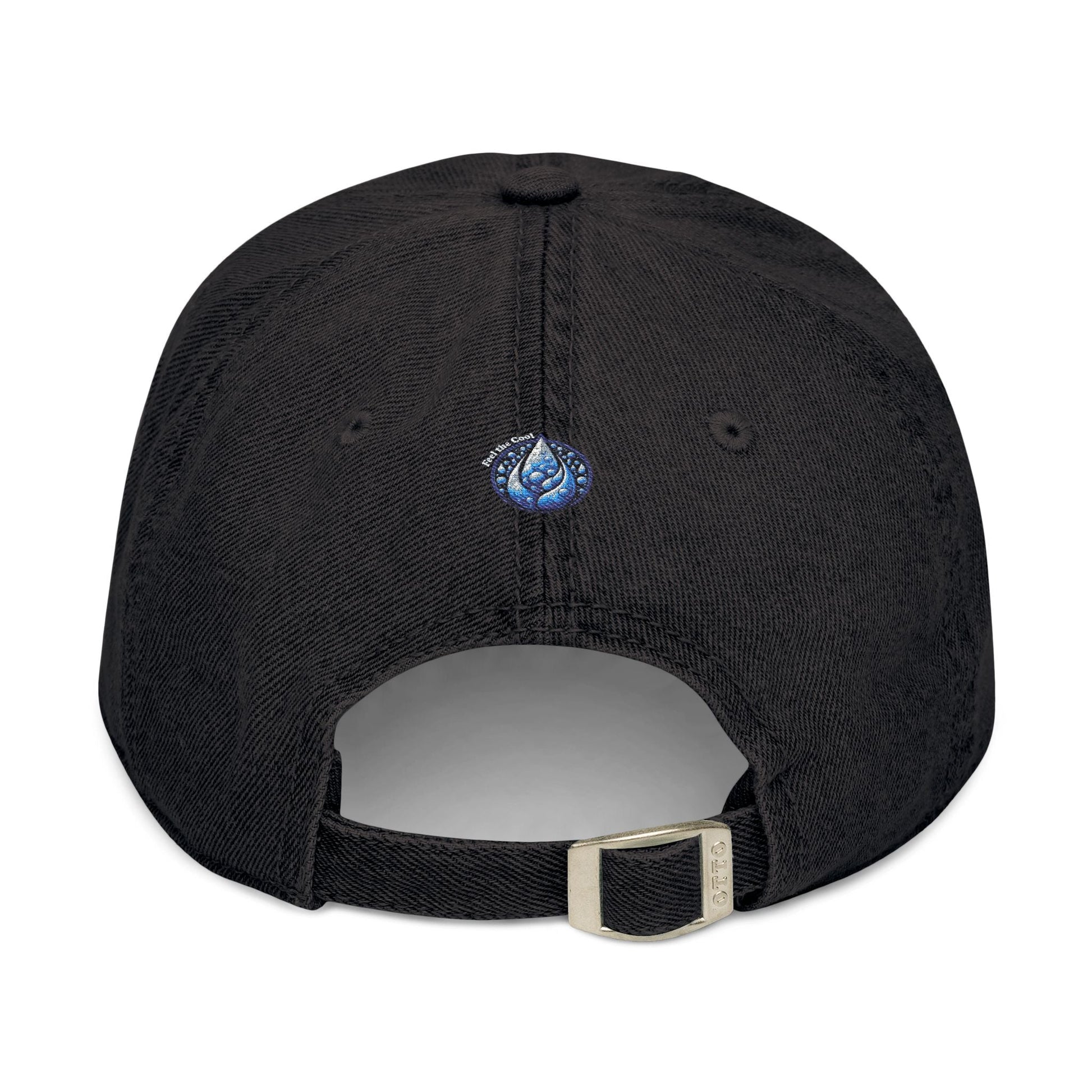 Embroidered Denim Hat – Cove Design for Nature Lovers Feel the Cool