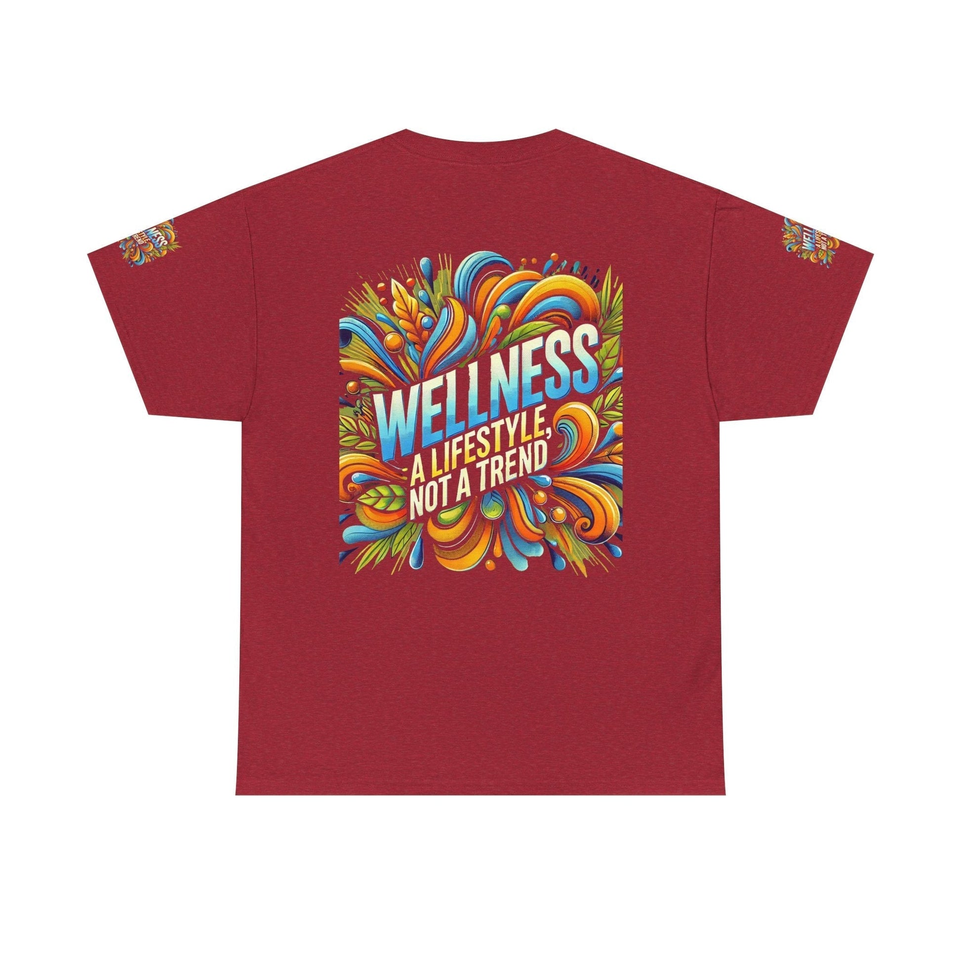 Unisex Heavy Cotton T-shirt - Wellness Is A Lifestyle Not A Trend