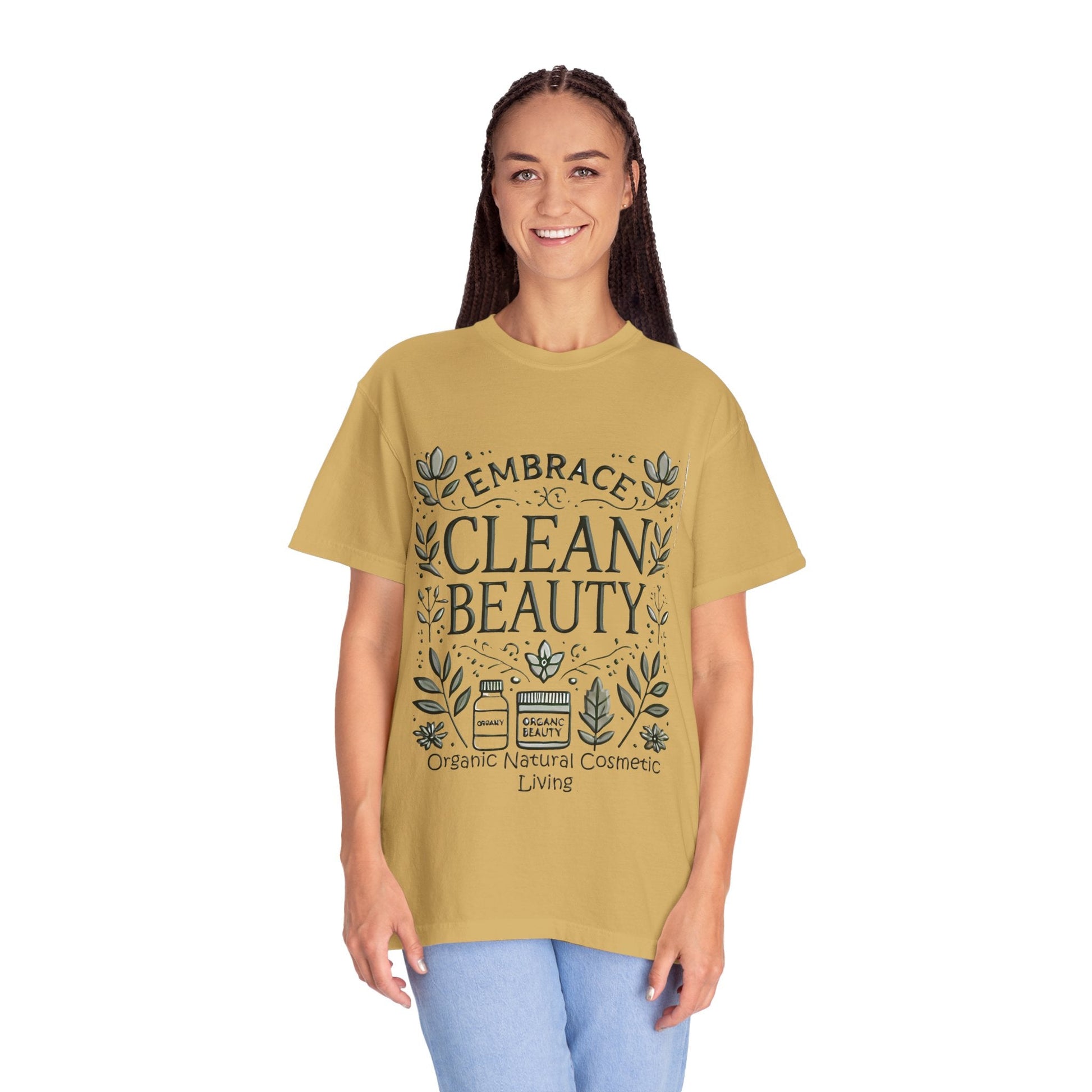 Clean Beauty Unisex t-shirt - Organic Natural Cosmetic Living Tee
