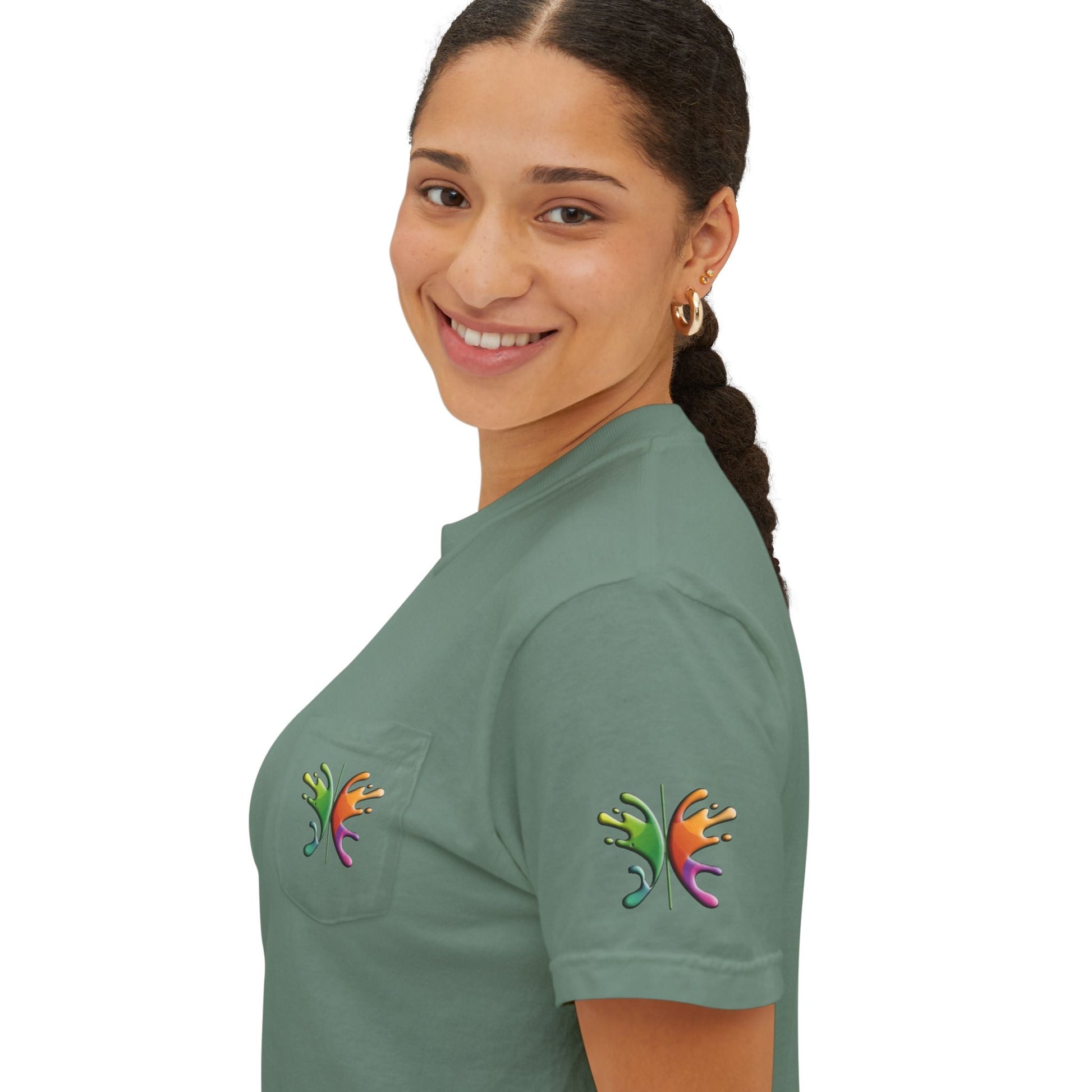 Unisex Garment-Dyed - Pocket T-Shirt Rebound Made for Everyday Comfort
