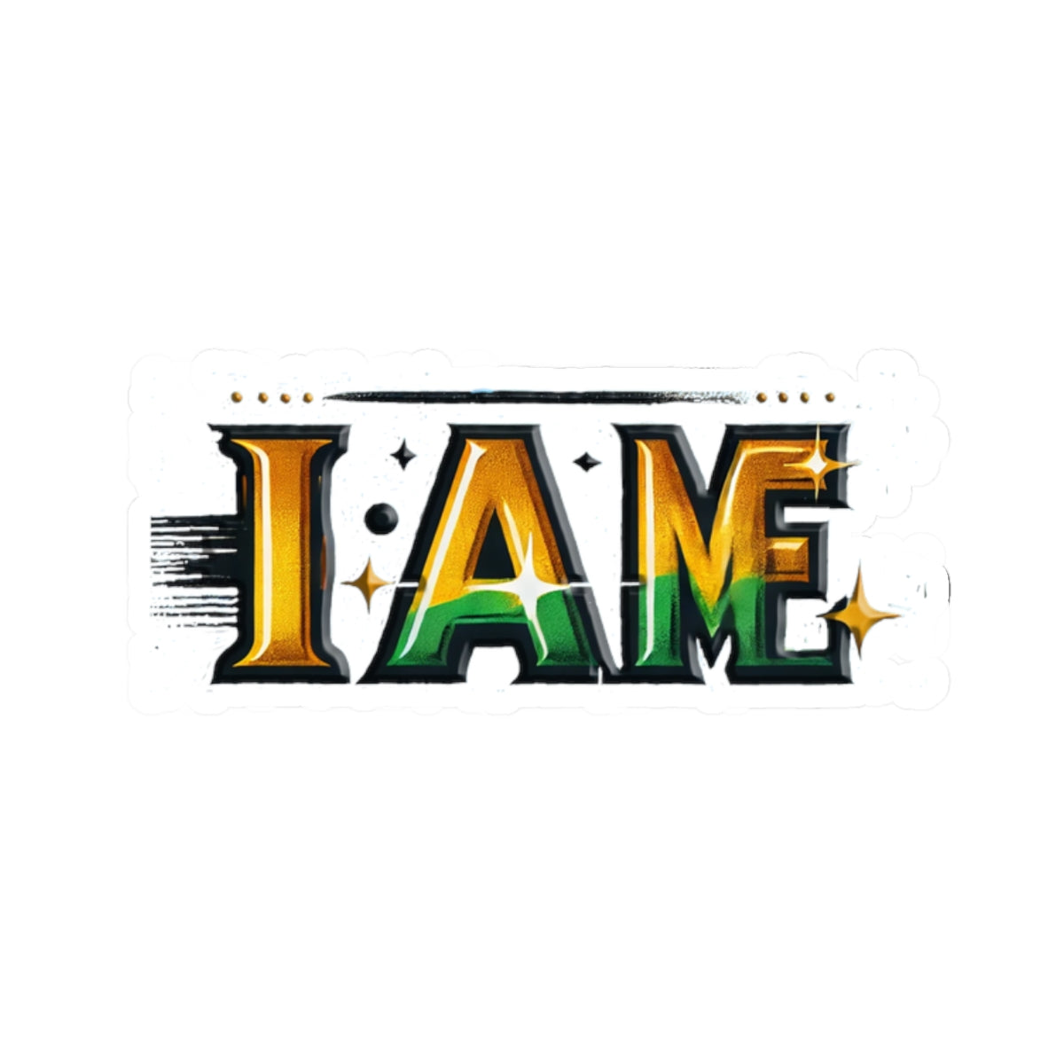 Kiss-Cut Stickers "I AM Me