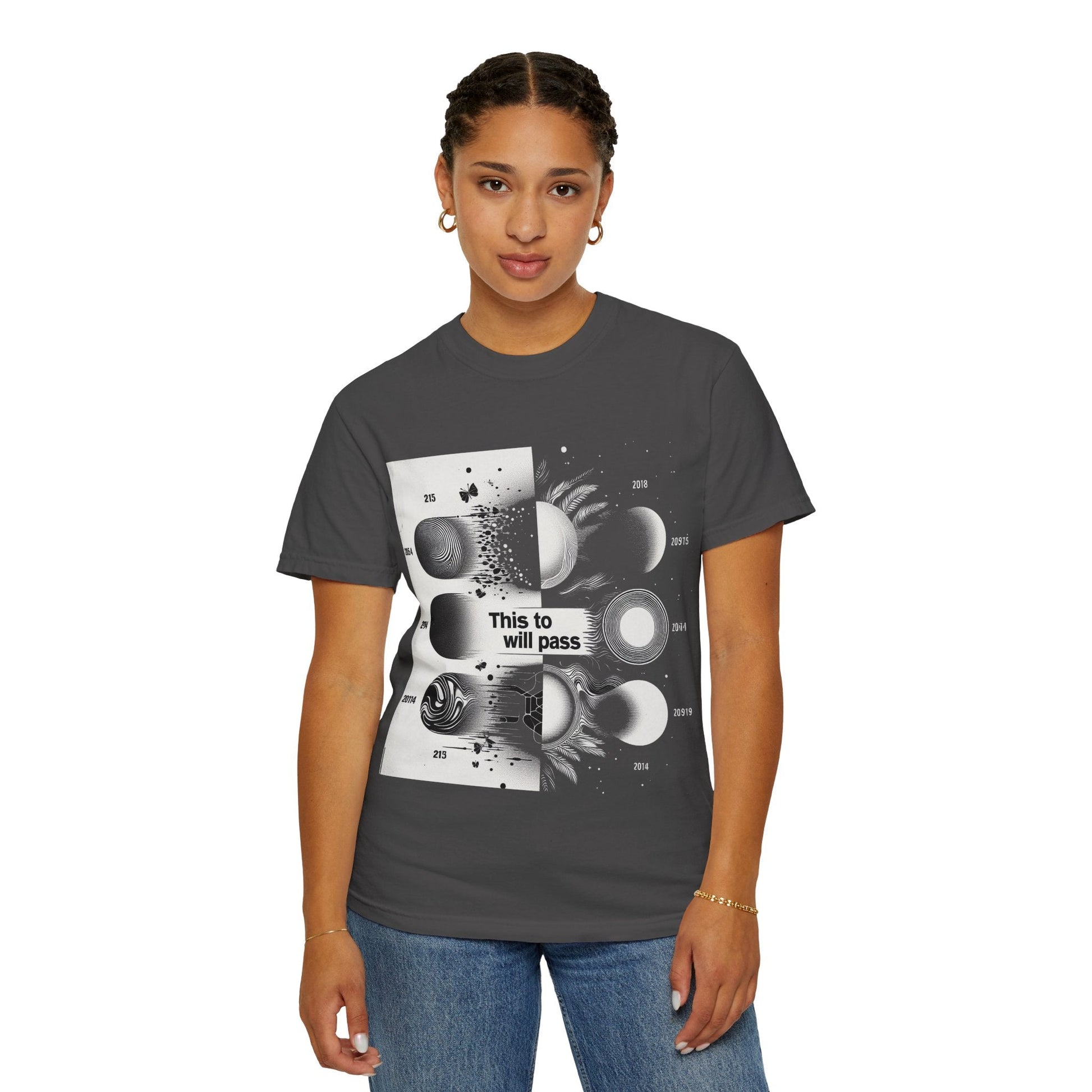 Unisex Garment-Dyed T-shirt This Too Shall Pass - Be Faithful