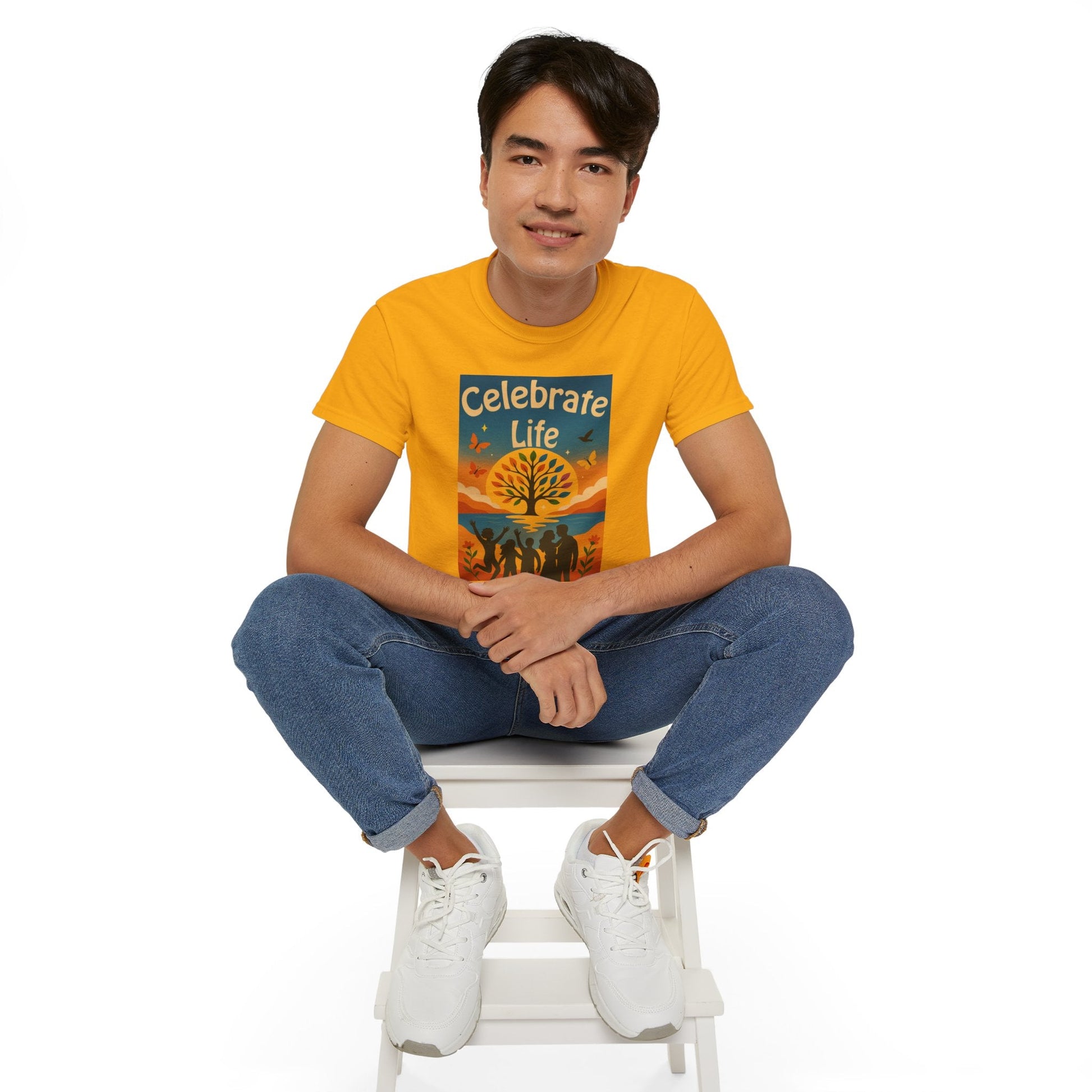 Celebrate Life Unisex Ultra Cotton T-shirt | Nature Lover Shirt