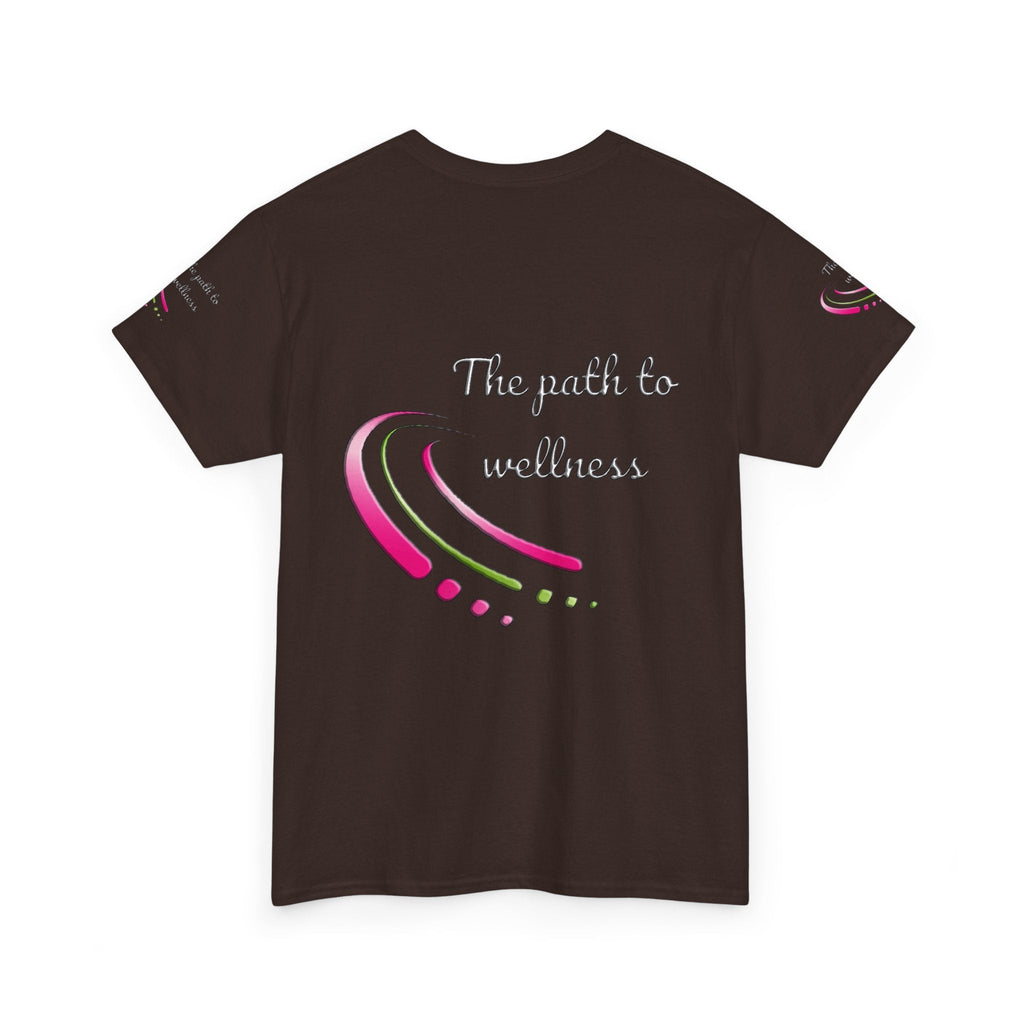 Unisex Welllness Heavy Cotton T-shirt - The Path To Wellness  Everyday