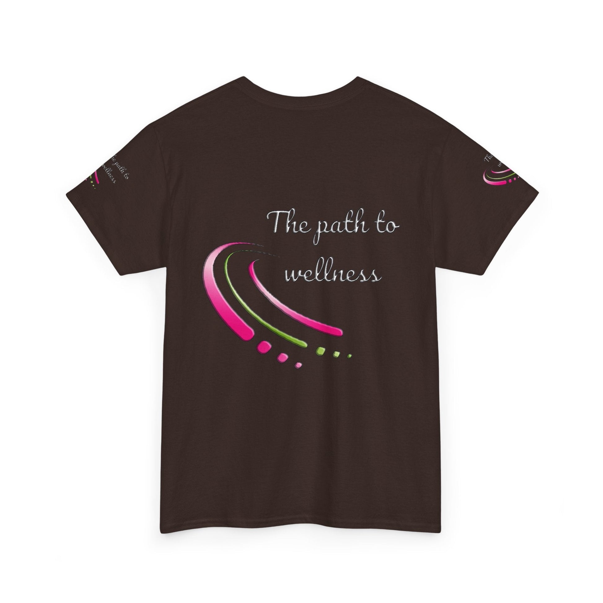Unisex Welllness Heavy Cotton T-shirt - The Path To Wellness  Everyday