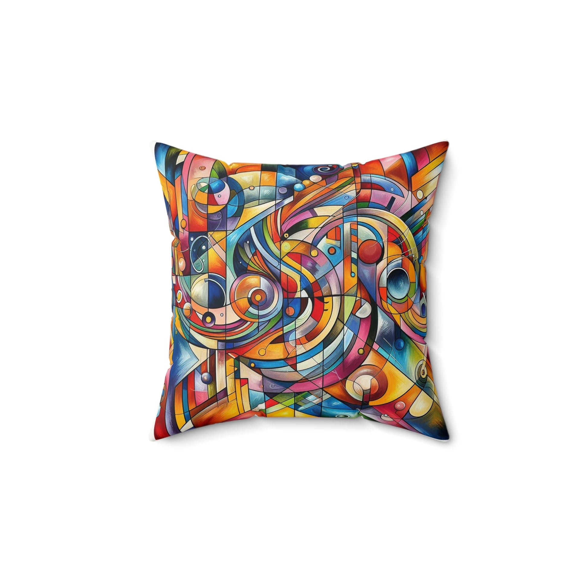 Faux Suede Square Pillow - Stylish Comfort for Modern Home Décor