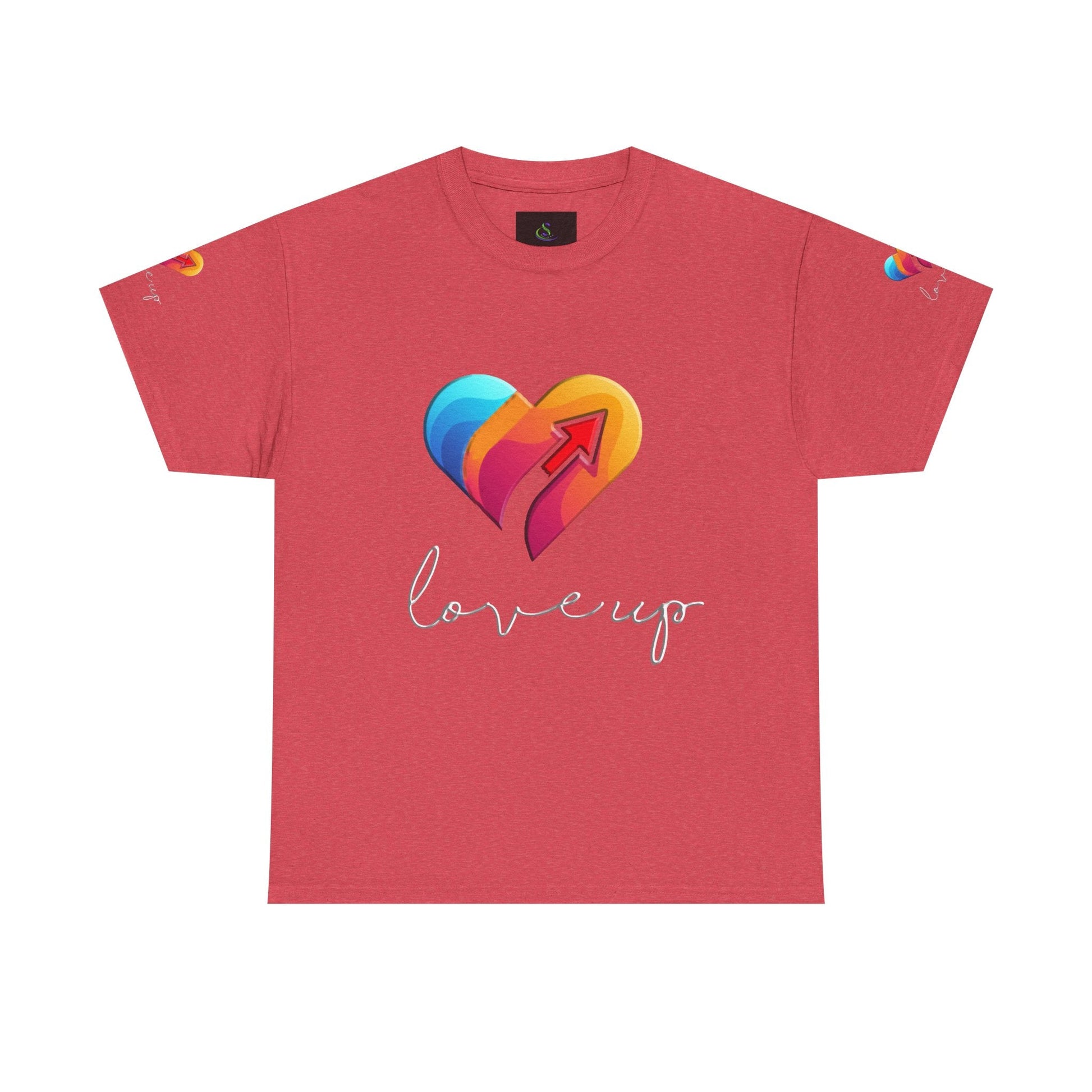 Unisex Heavy Cotton T-shirt - Love's Up Premium Comfort & Timeless Style