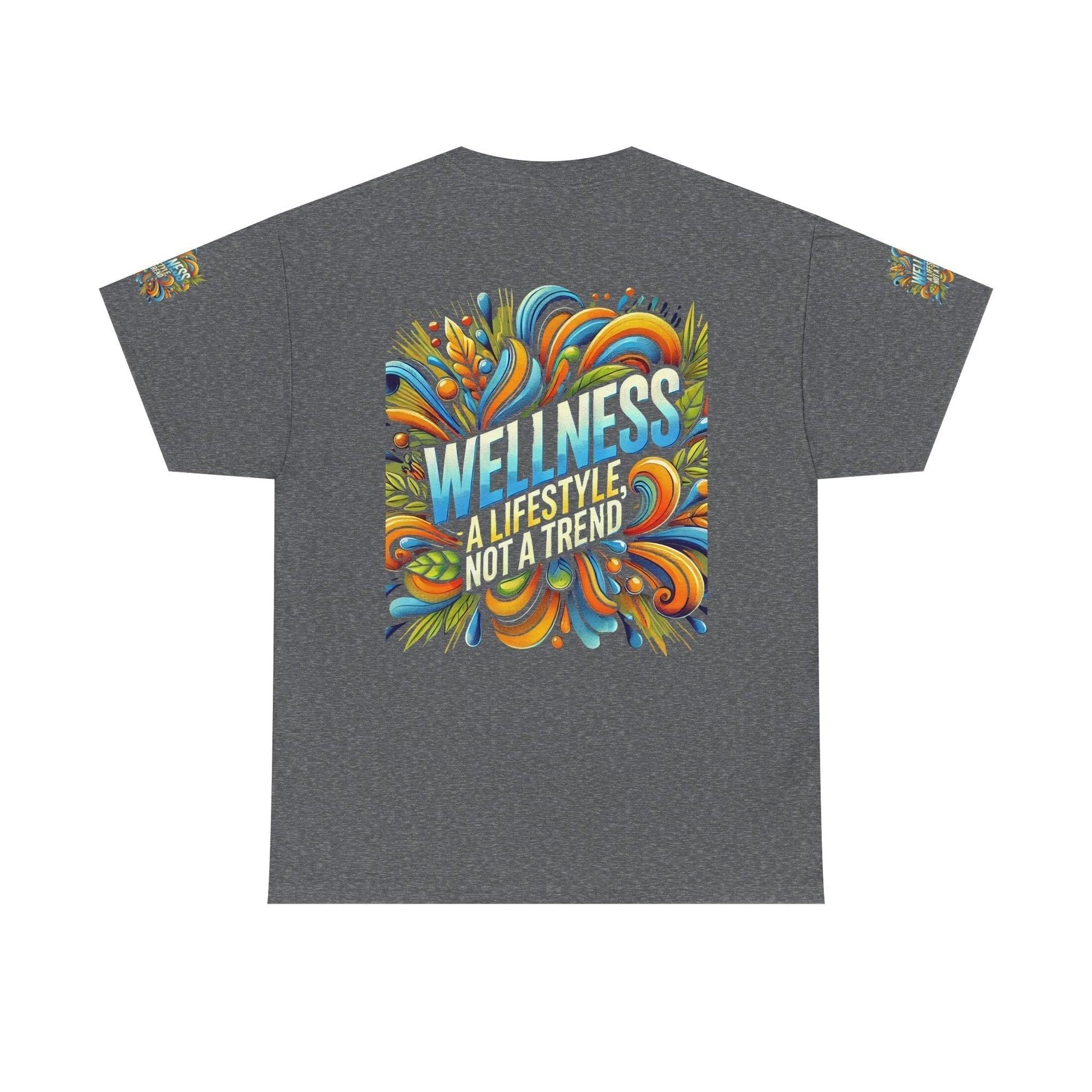 Unisex Heavy Cotton T-shirt - Wellness Is A Lifestyle Not A Trend