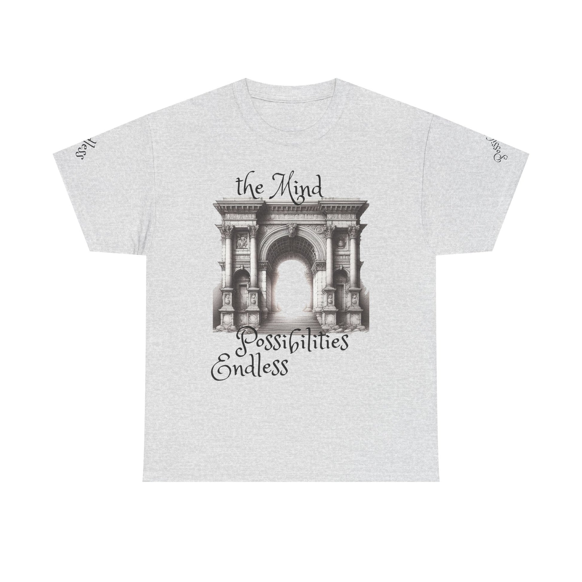 Unisex Heavy Cotton T-shirt - The Mind - Endless Possibilities Endless