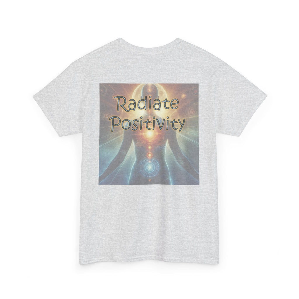 Unisex Heavy Cotton T-shirt - Radiate Positivity Its Free