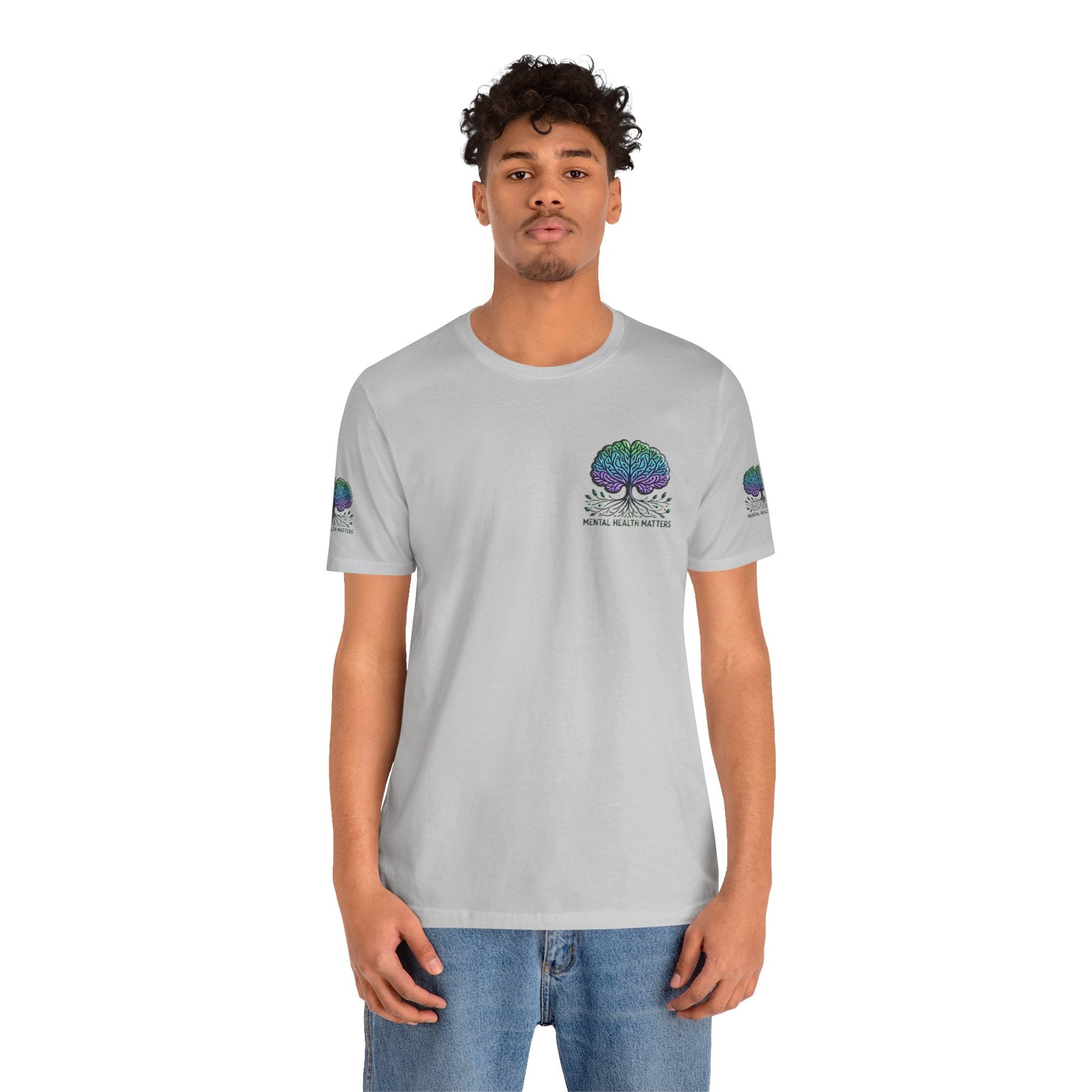 Unisex Jersey Short Sleeve T-shirt – Mental Health Matters Soft Comfy