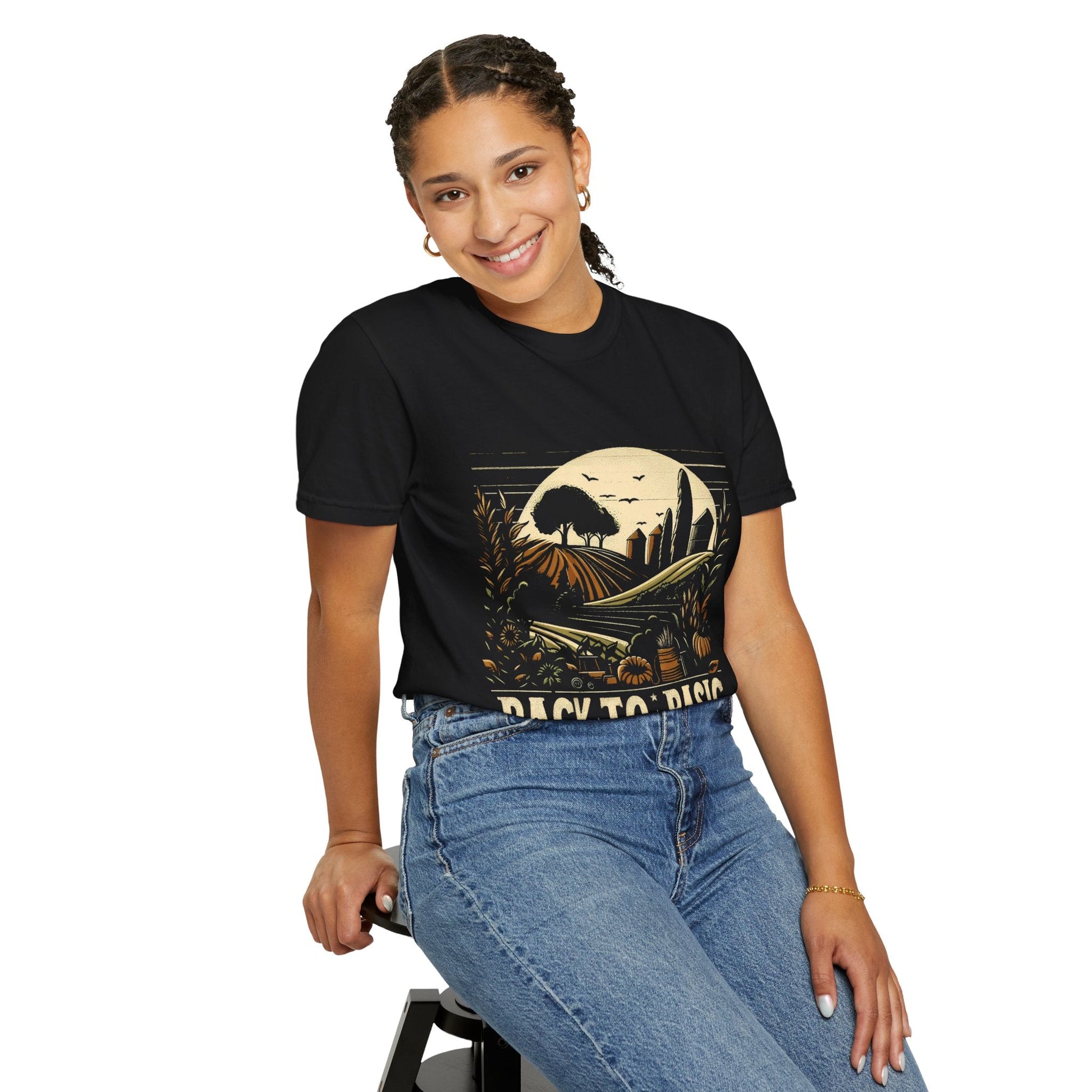 Unisex Garment-Dyed T-shirt - Back To Basic Ethically Made for Comfort