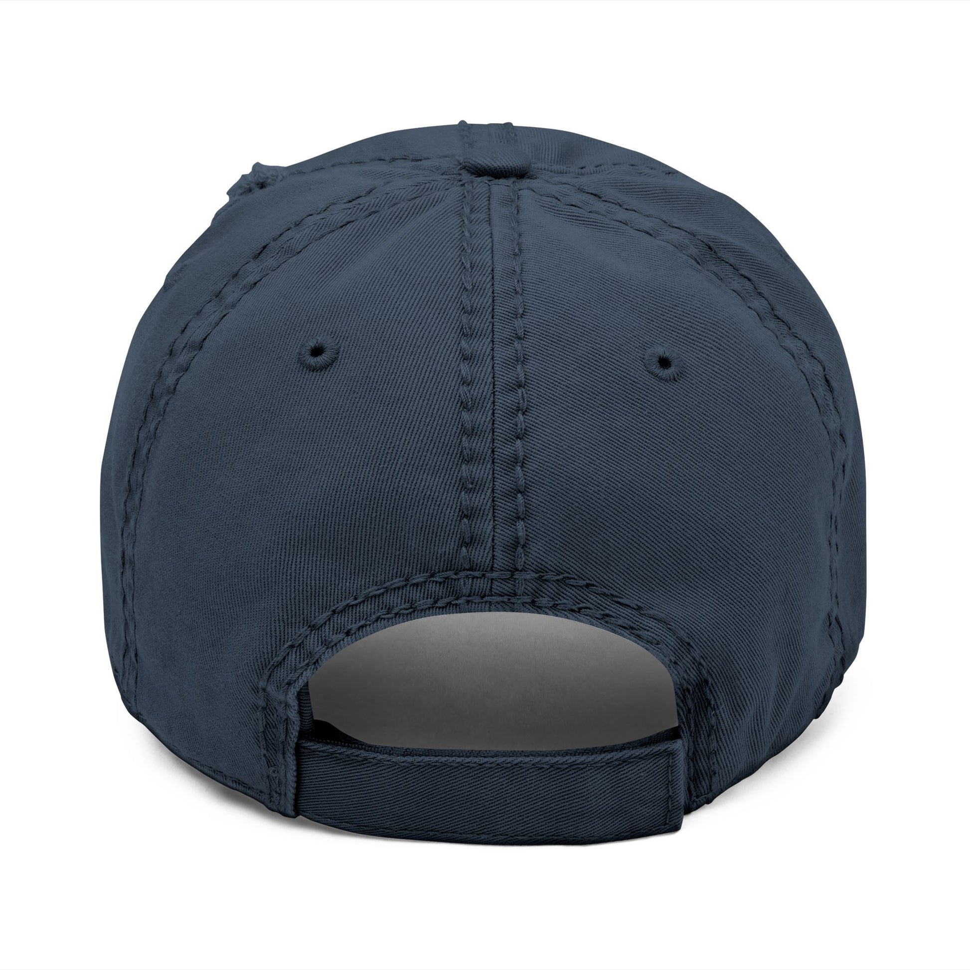 Distressed Dad Hat - Embroidered Casual Stylish Comfort for Everyday Wear