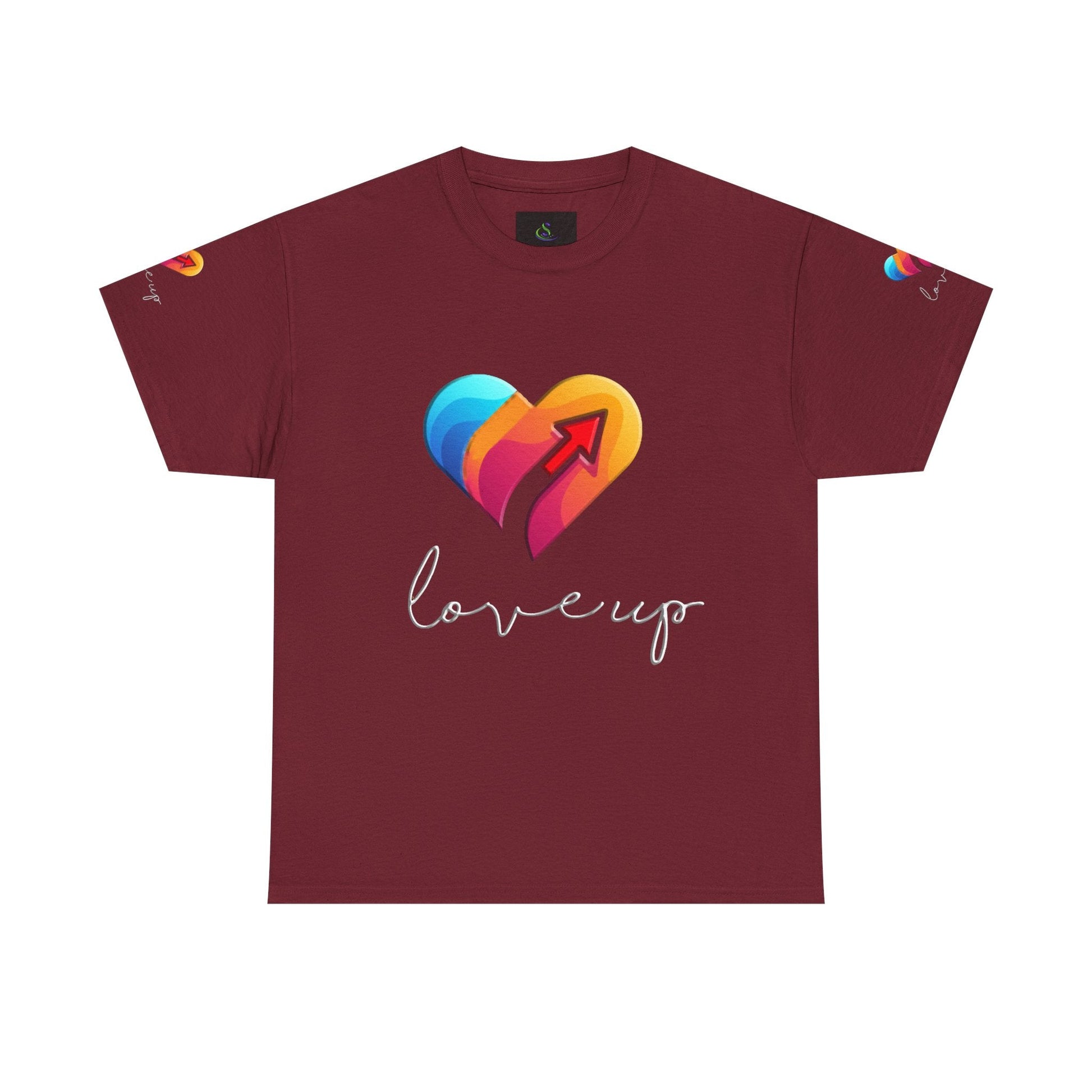 Unisex Heavy Cotton T-shirt - Love's Up Premium Comfort & Timeless Style