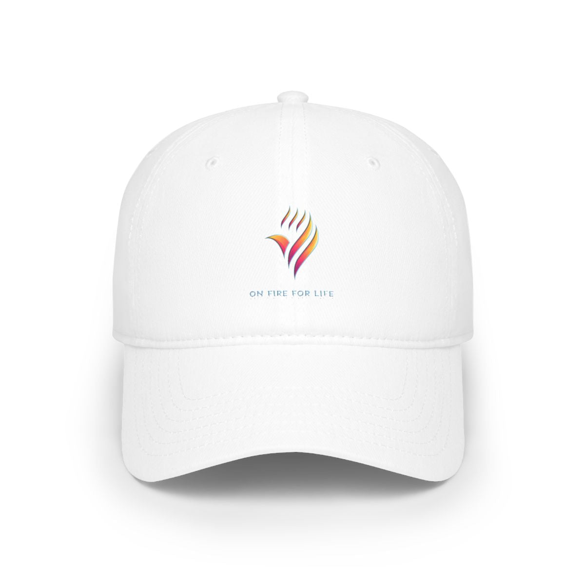 Low Profile Baseball Cap - On Fire FoR Life Classic Fit, Custom Style