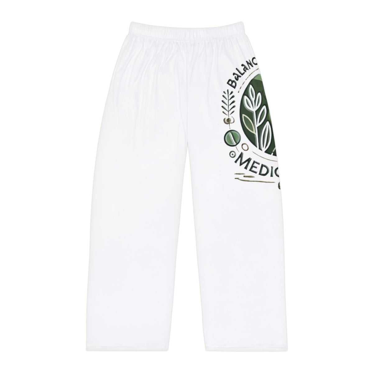 Mens Pajama Pants - (AOP) Balance Beyond Medication Silky Soft Comfort