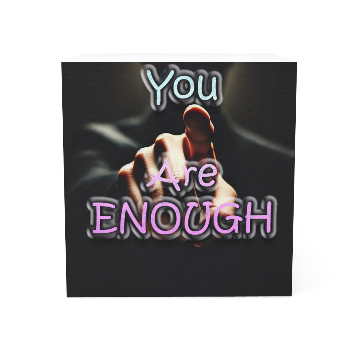 Note Cube You Are Enough 700 Sticky Notes for Daily Inspiration