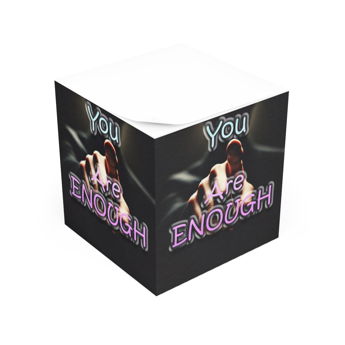 Note Cube You Are Enough 700 Sticky Notes for Daily Inspiration