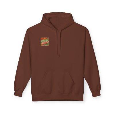 Unisex Midweight Softstyle - Fleece Hoodie Mindfulness Under the Mistletoe