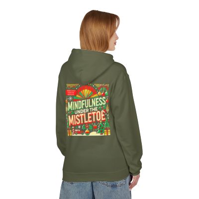 Unisex Midweight Softstyle - Fleece Hoodie Mindfulness Under the Mistletoe