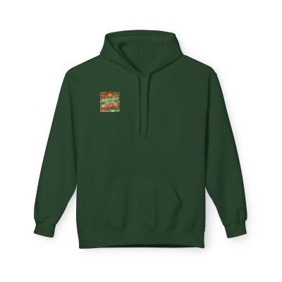 Unisex Midweight Softstyle - Fleece Hoodie Mindfulness Under the Mistletoe